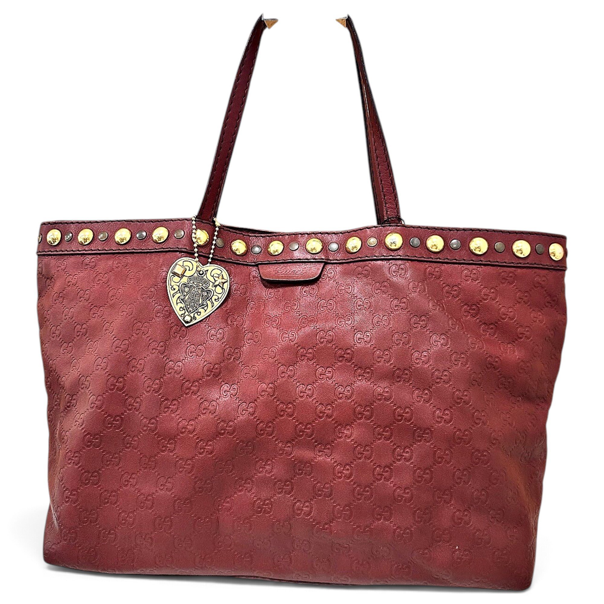 Leather tote