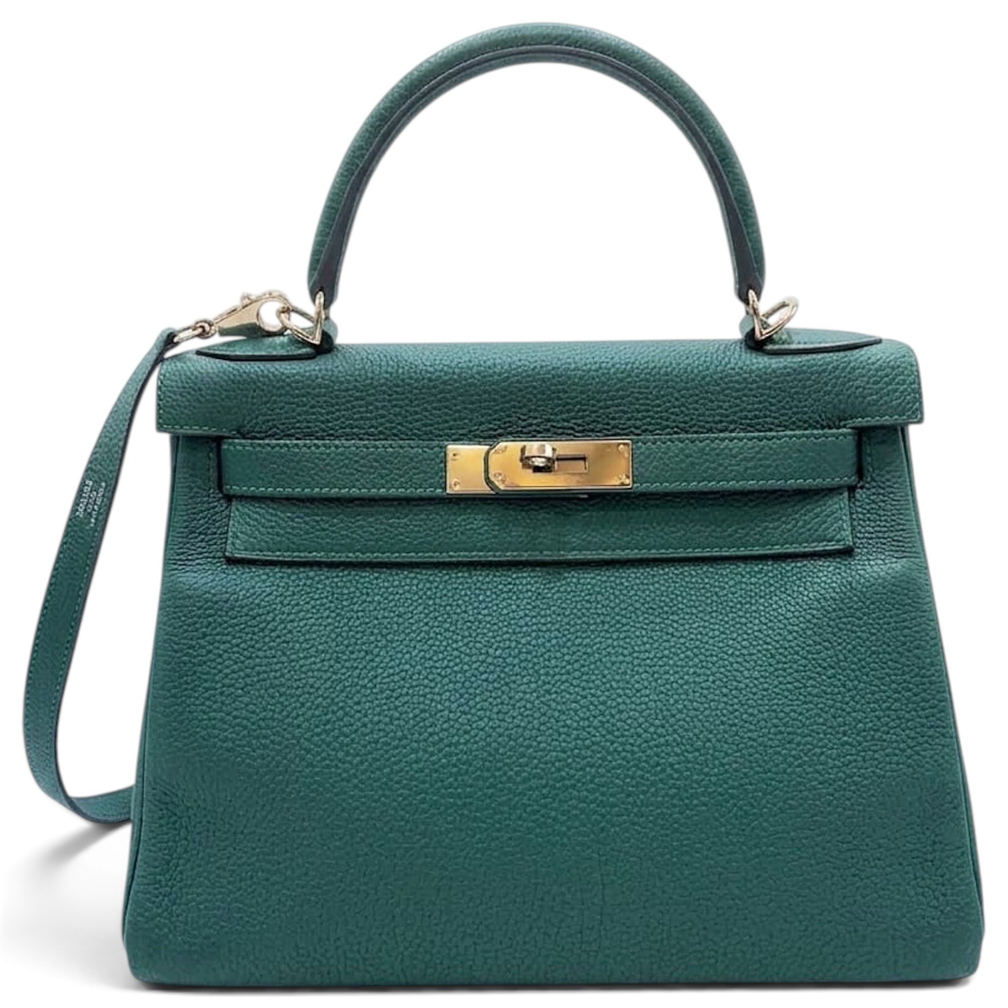 Kelly 28 leather handbag
