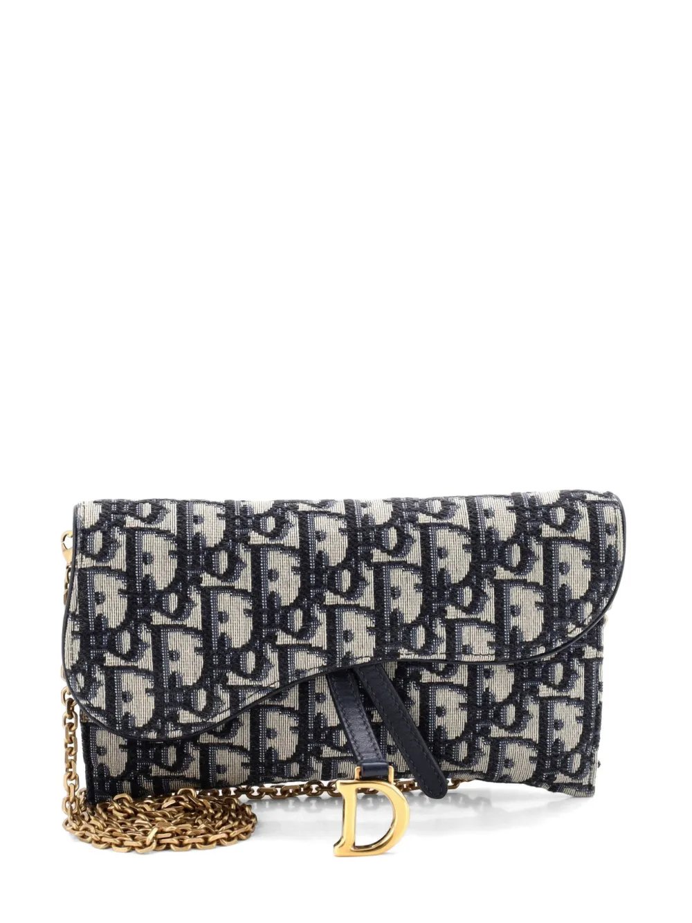 Saddle Chain Wallet Oblique Canvas crossbody bag