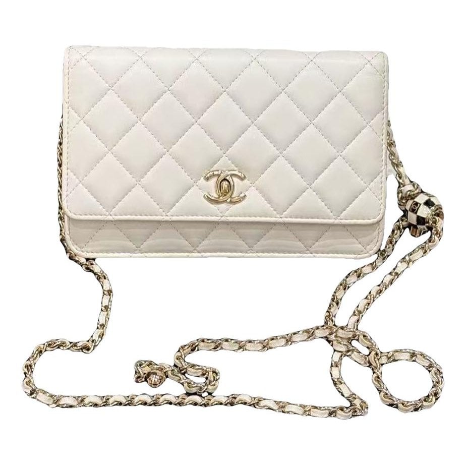 Wallet On Chain Timeless/Classique leather handbag