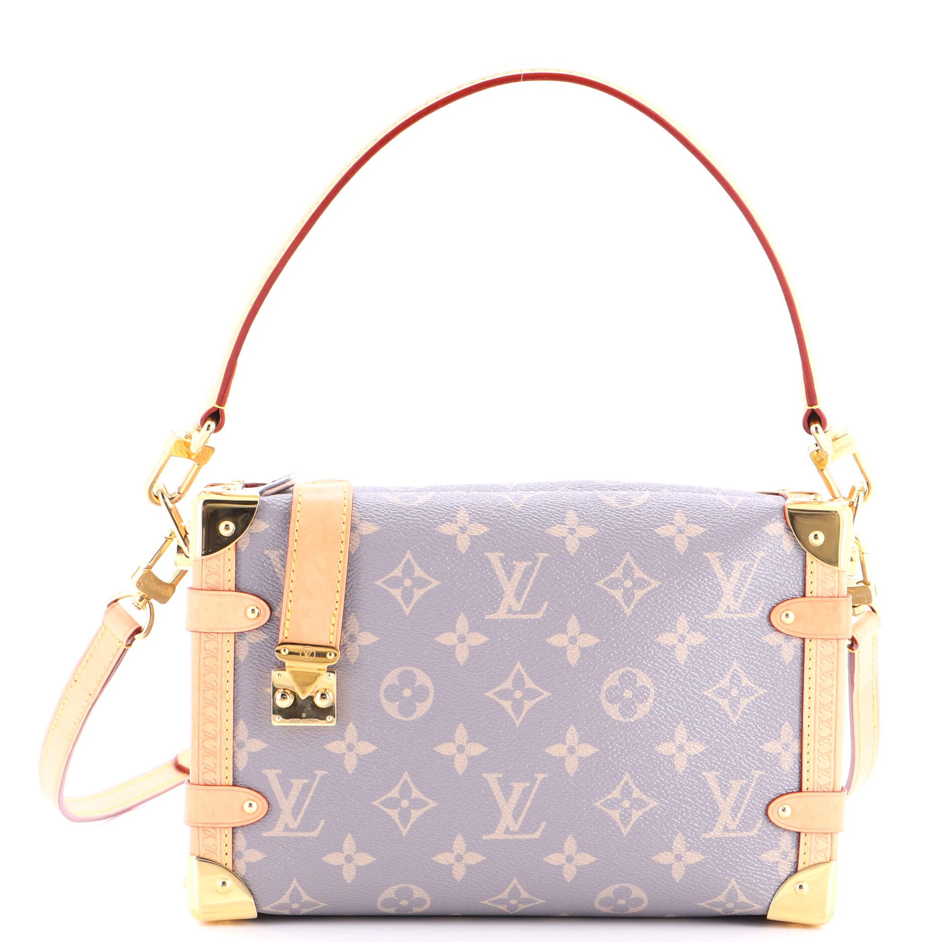 Side Trunk Handbag Monogram Canvas MM