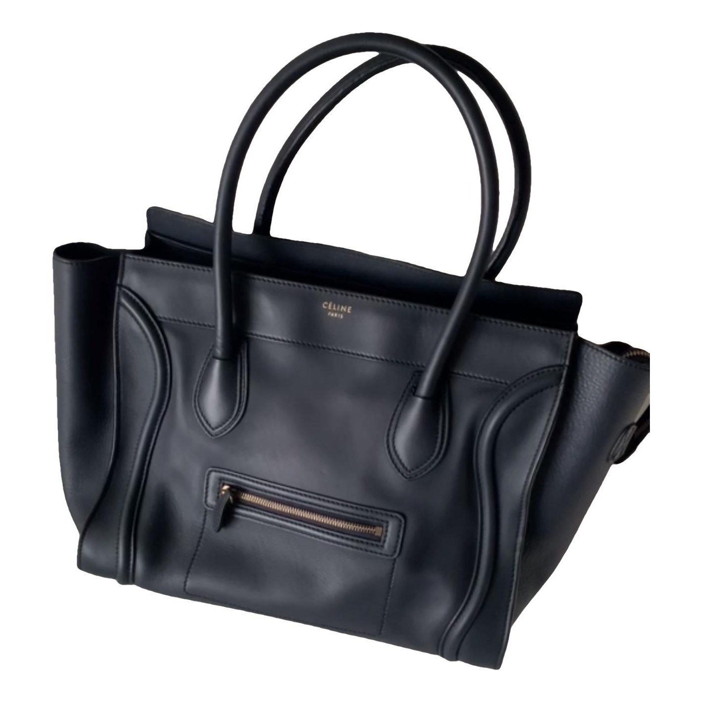Luggage leather handbag