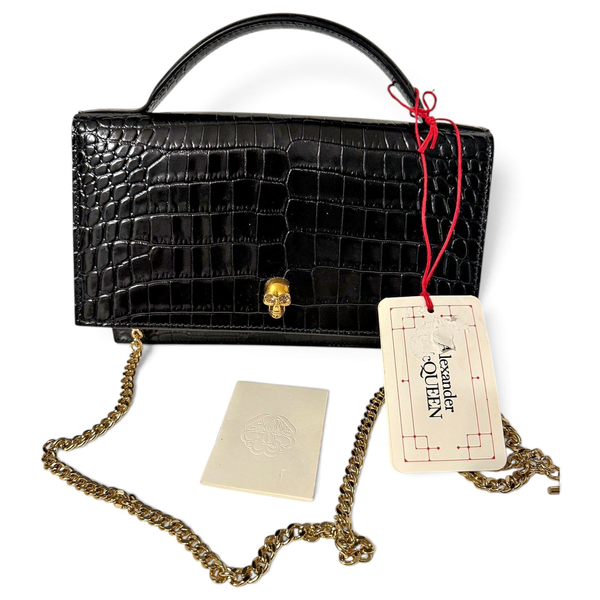 Alexander McQueen Patent leather handbag
