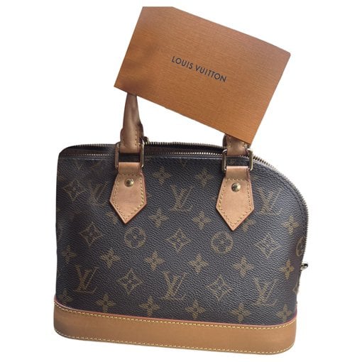 Alma leather handbag