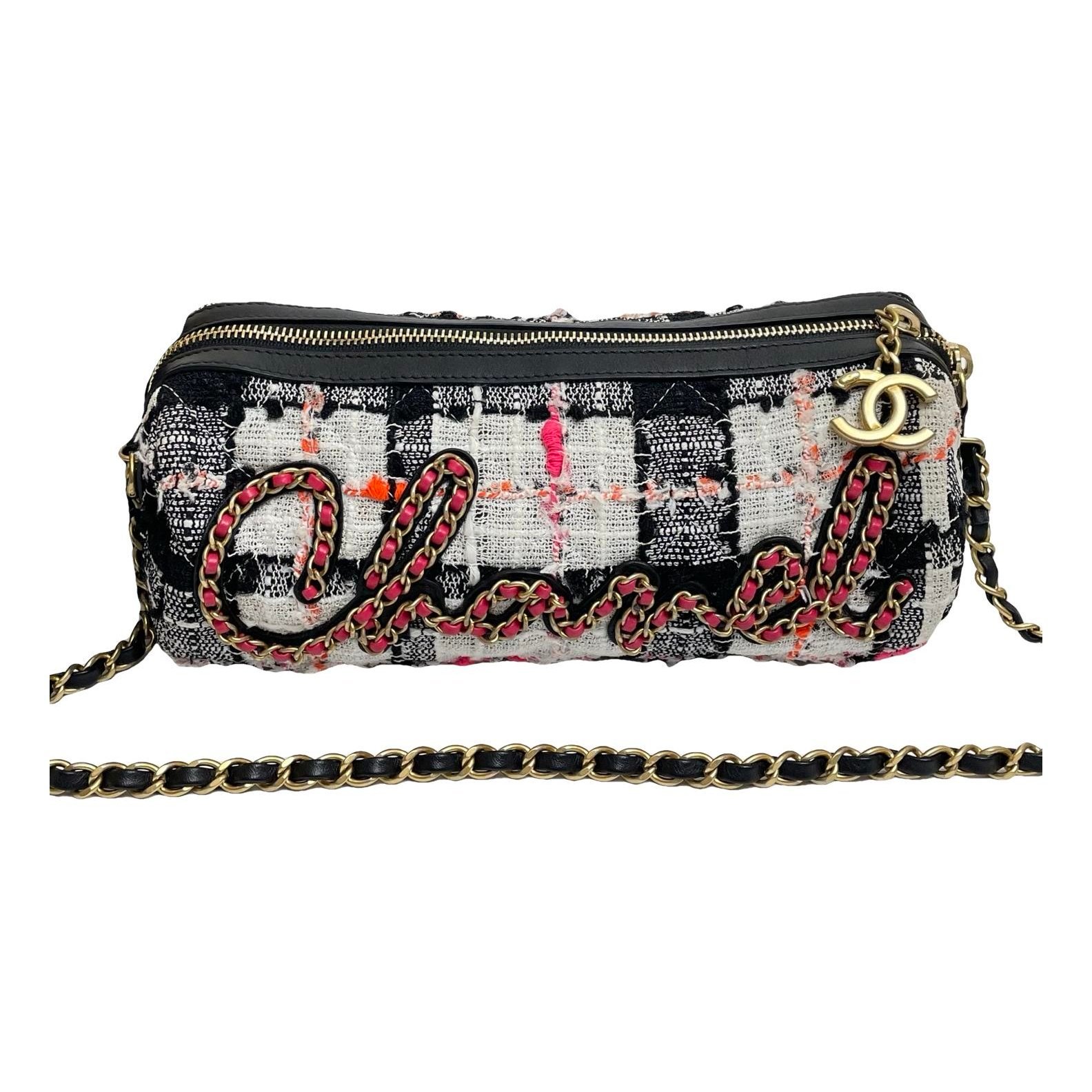 Tweed crossbody bag