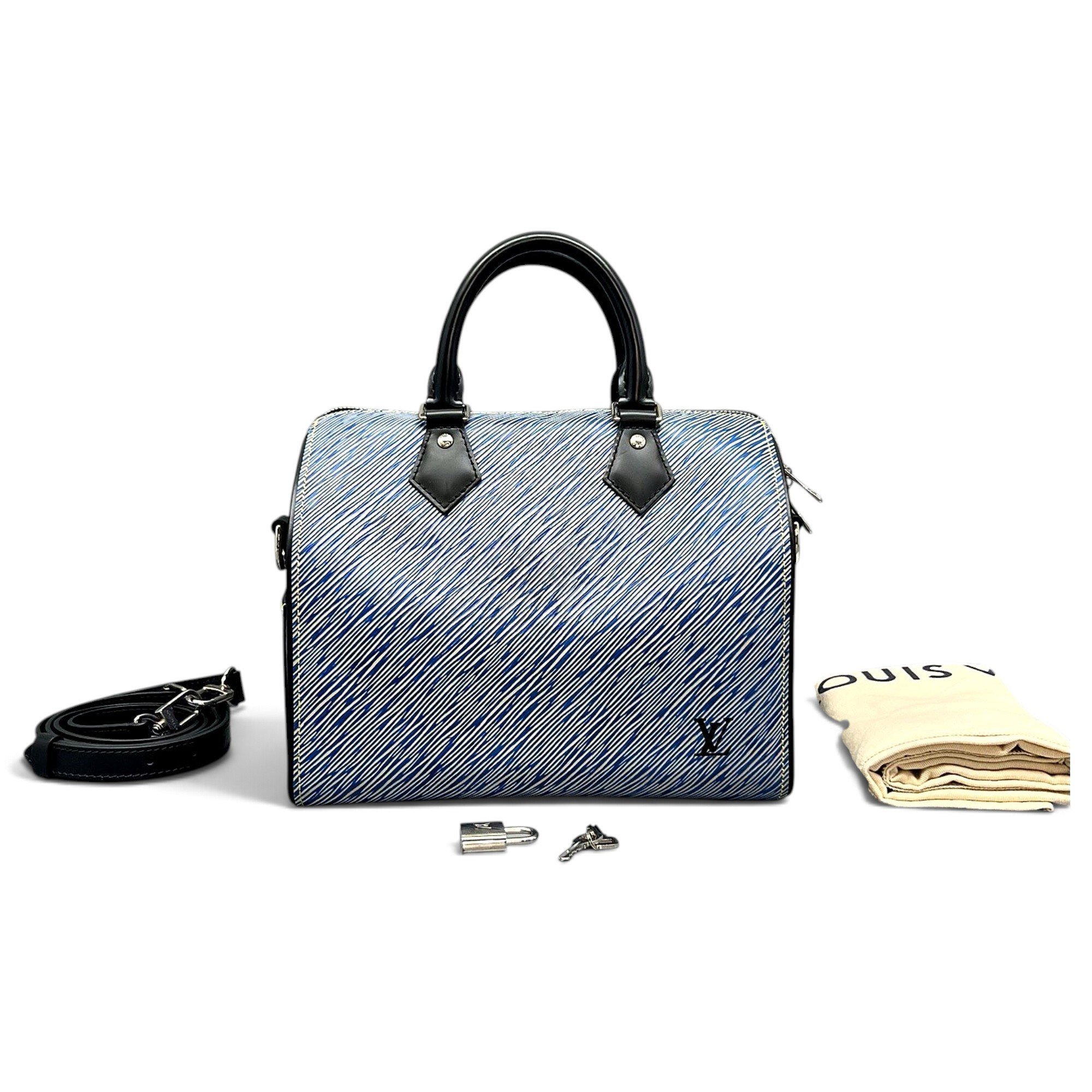 Speedy leather bag
