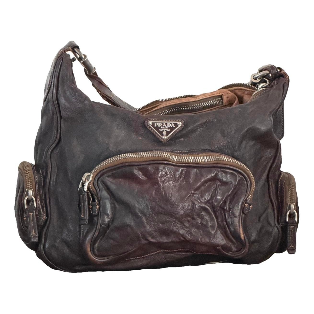 Leather handbag