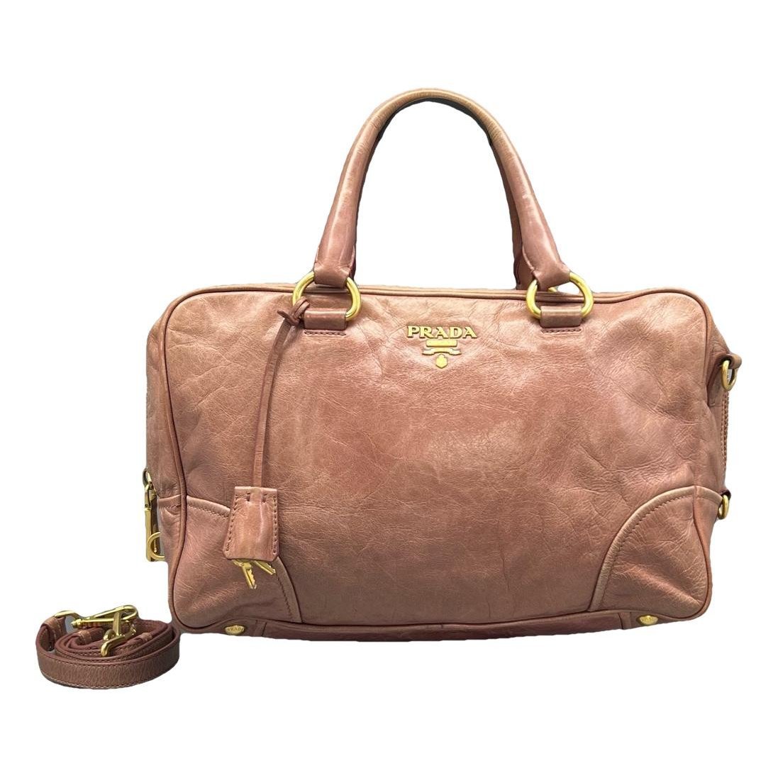 Leather handbag