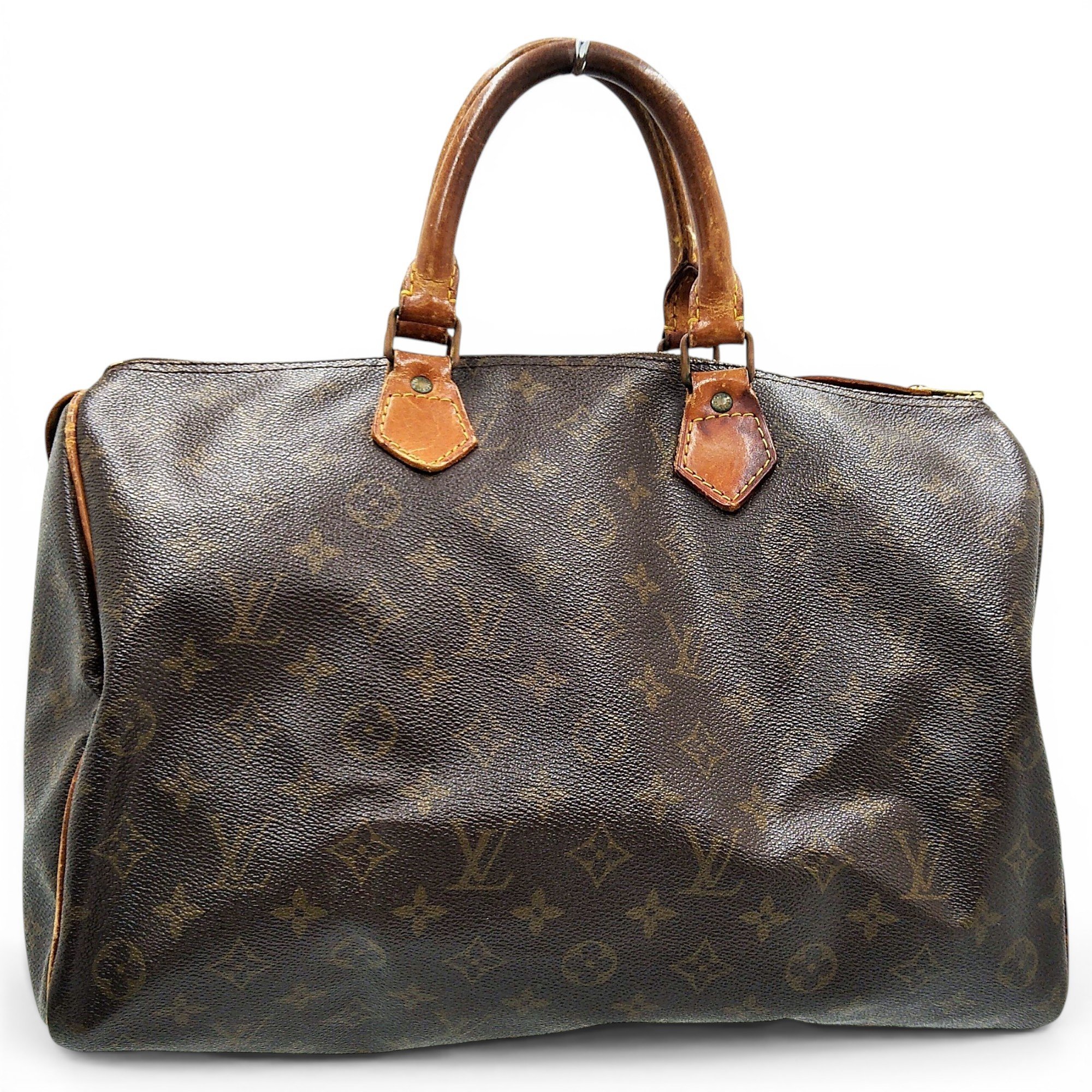 Speedy leather handbag