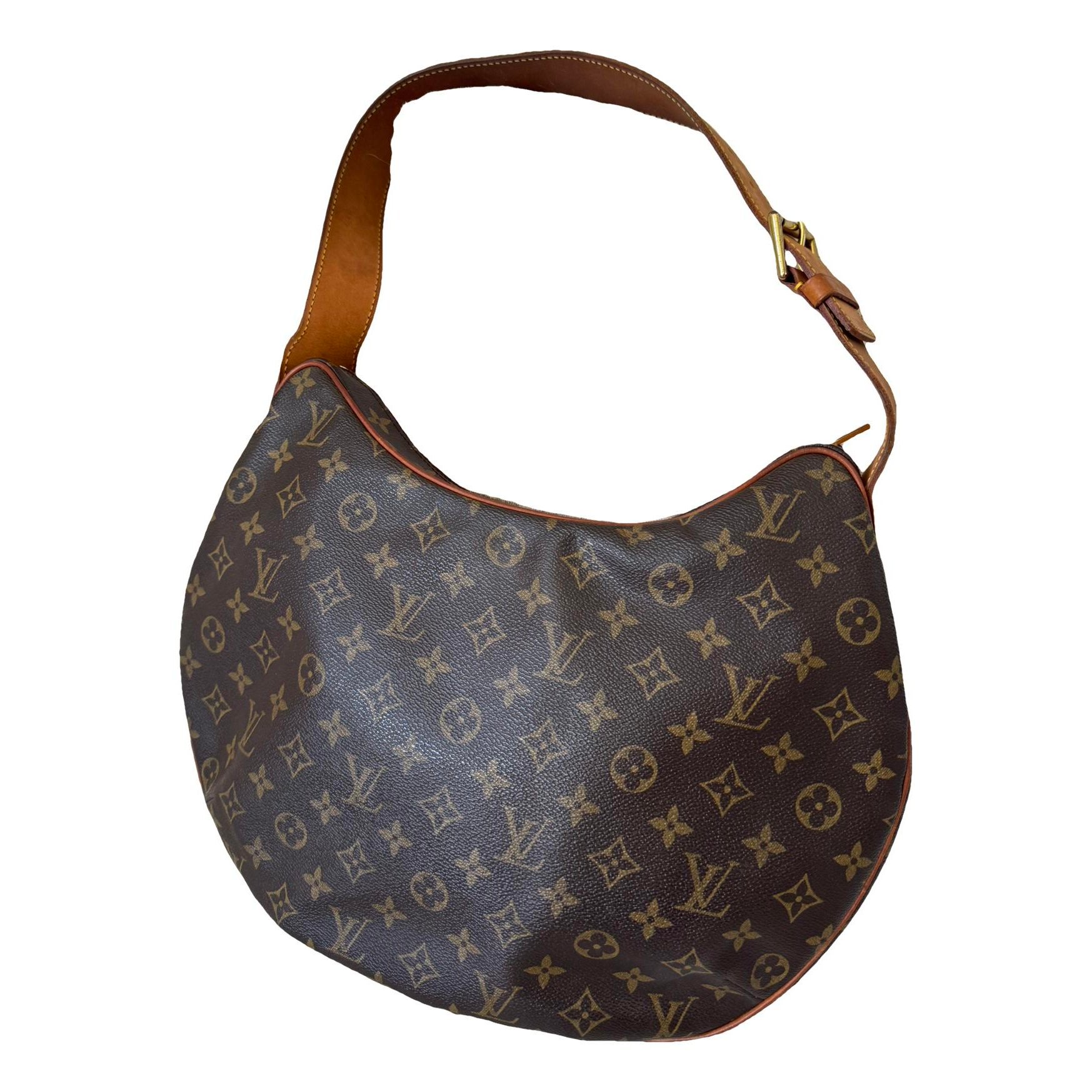Croissant cloth handbag