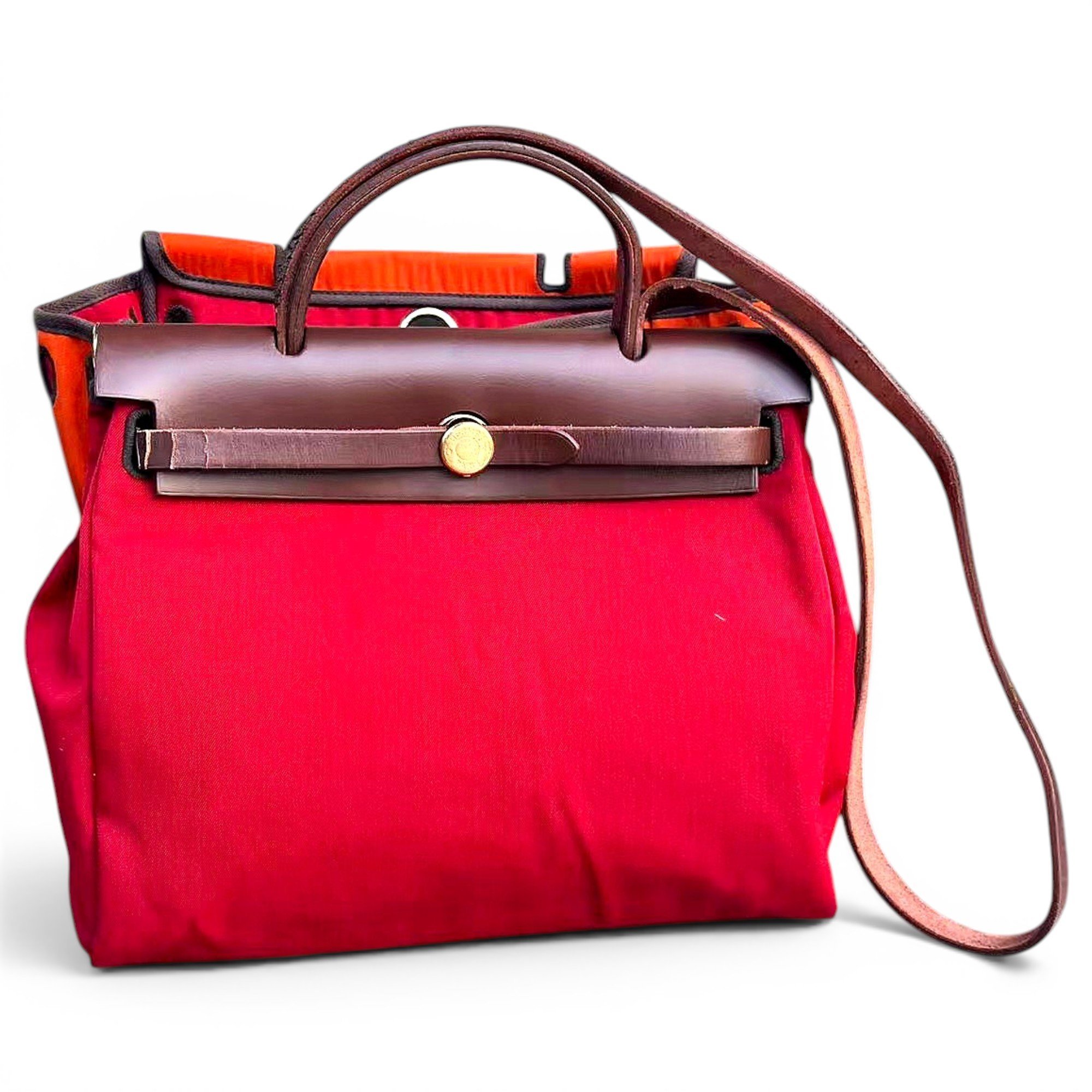 Herbag leather handbag
