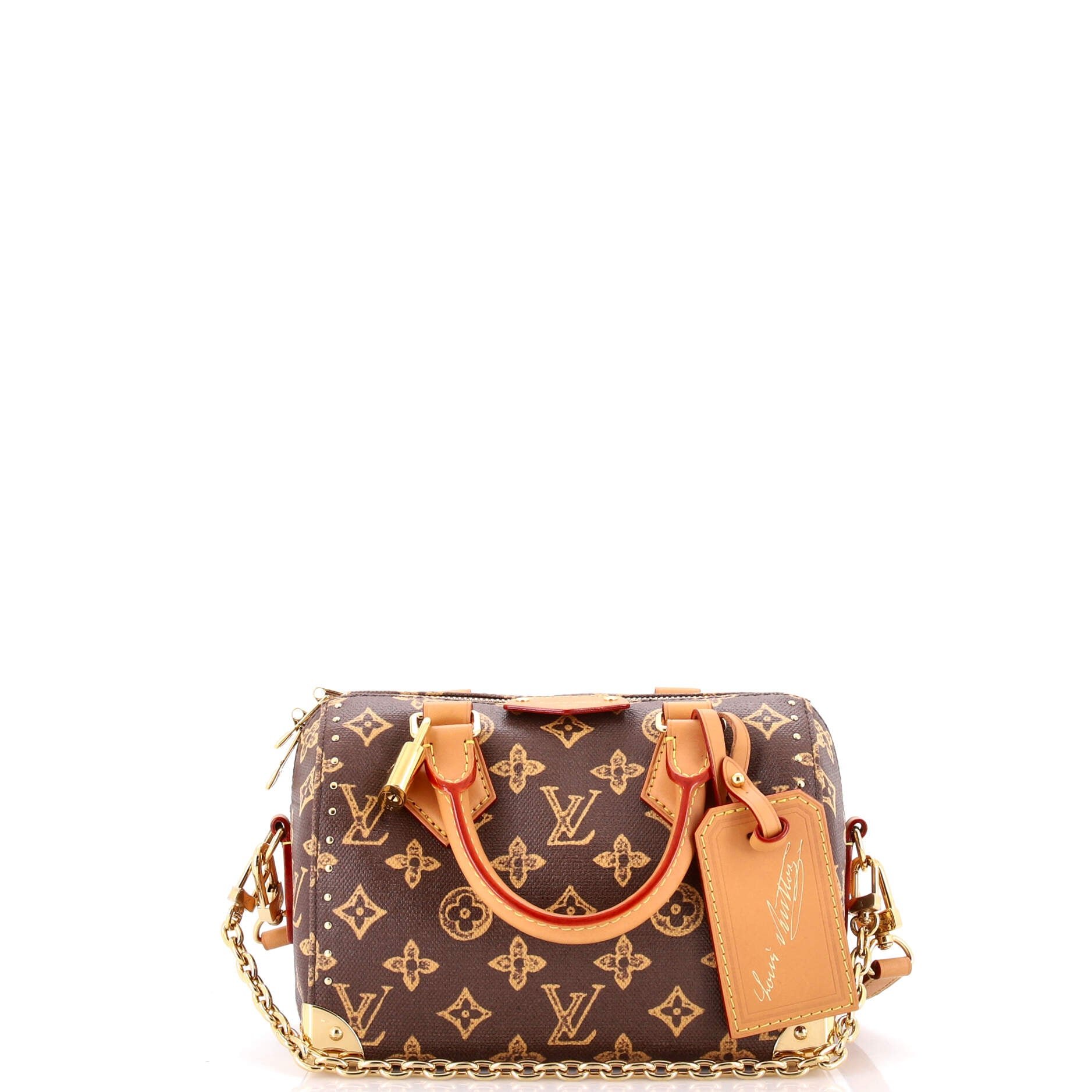 Speedy Trunk Bag Monogram Origine Canvas 20