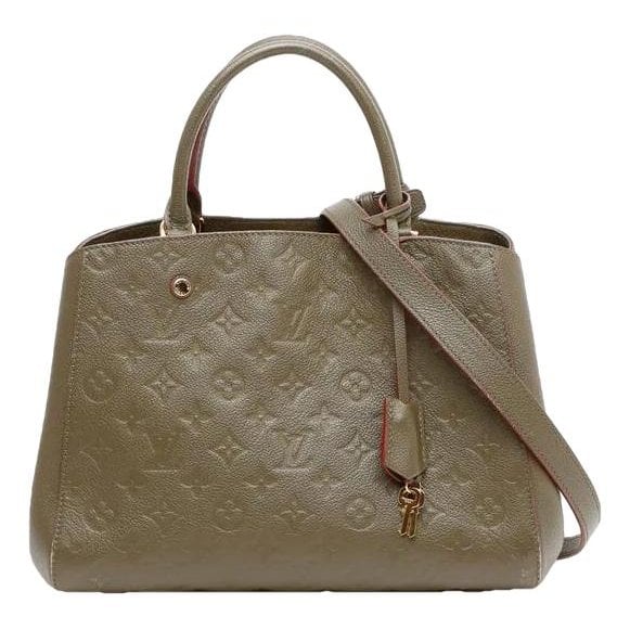 Louis Vuitton Montaigne leather handbag