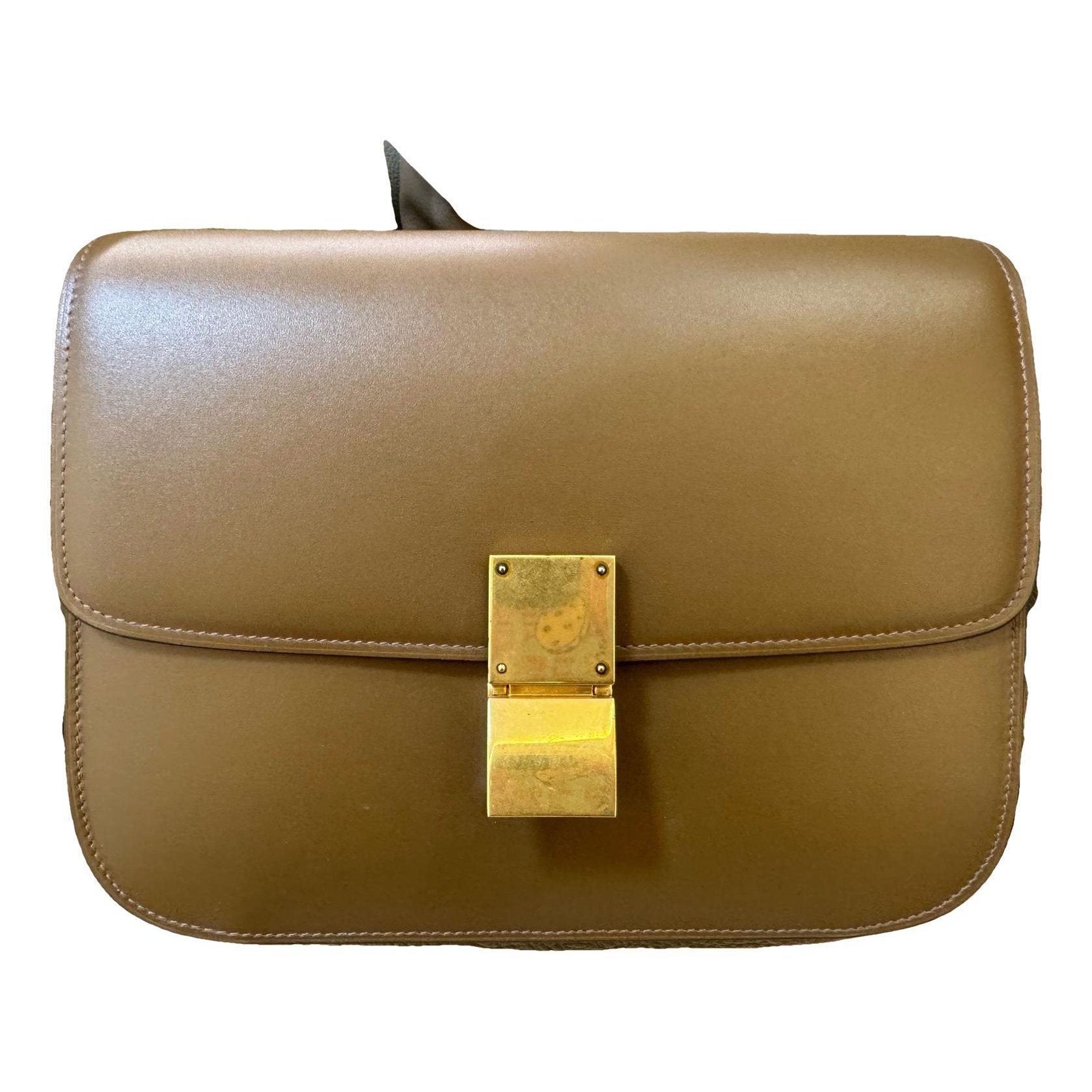Classic leather handbag