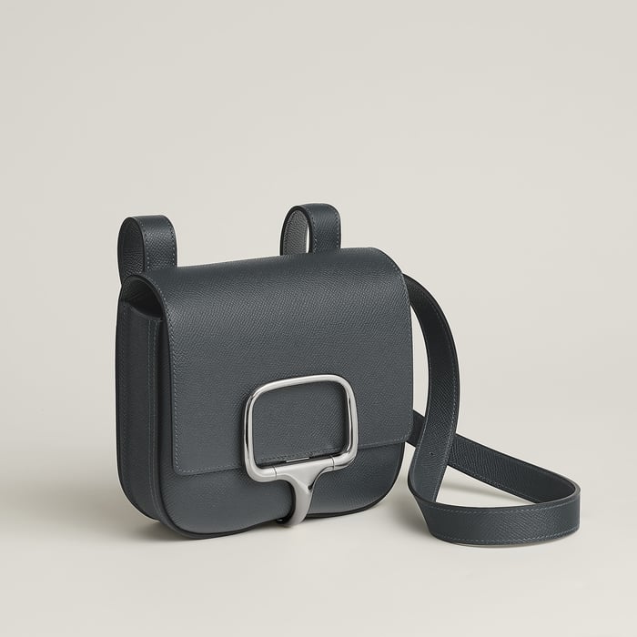 Gris Misty Hermès Della Cavalleria Mini Bag II