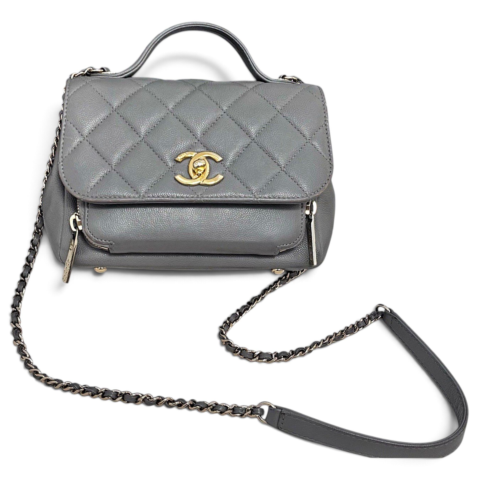 Business Affinity leather handbag