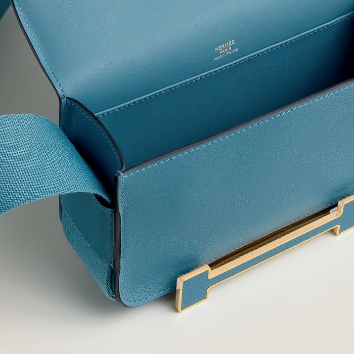 New Bleu Jean Hermès Geta Bag