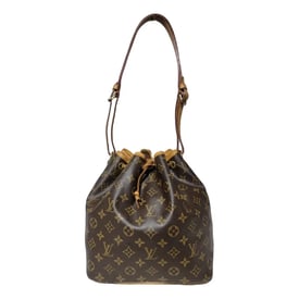 Louis Vuitton Petit Noé trunk leather handbag