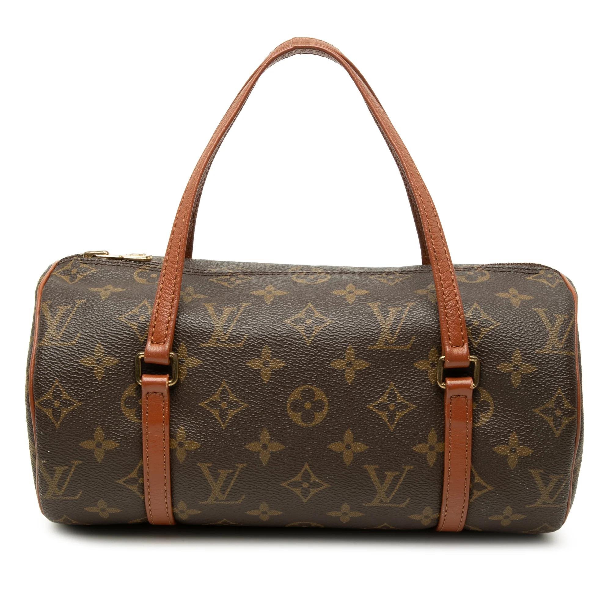 Papillon leather handbag