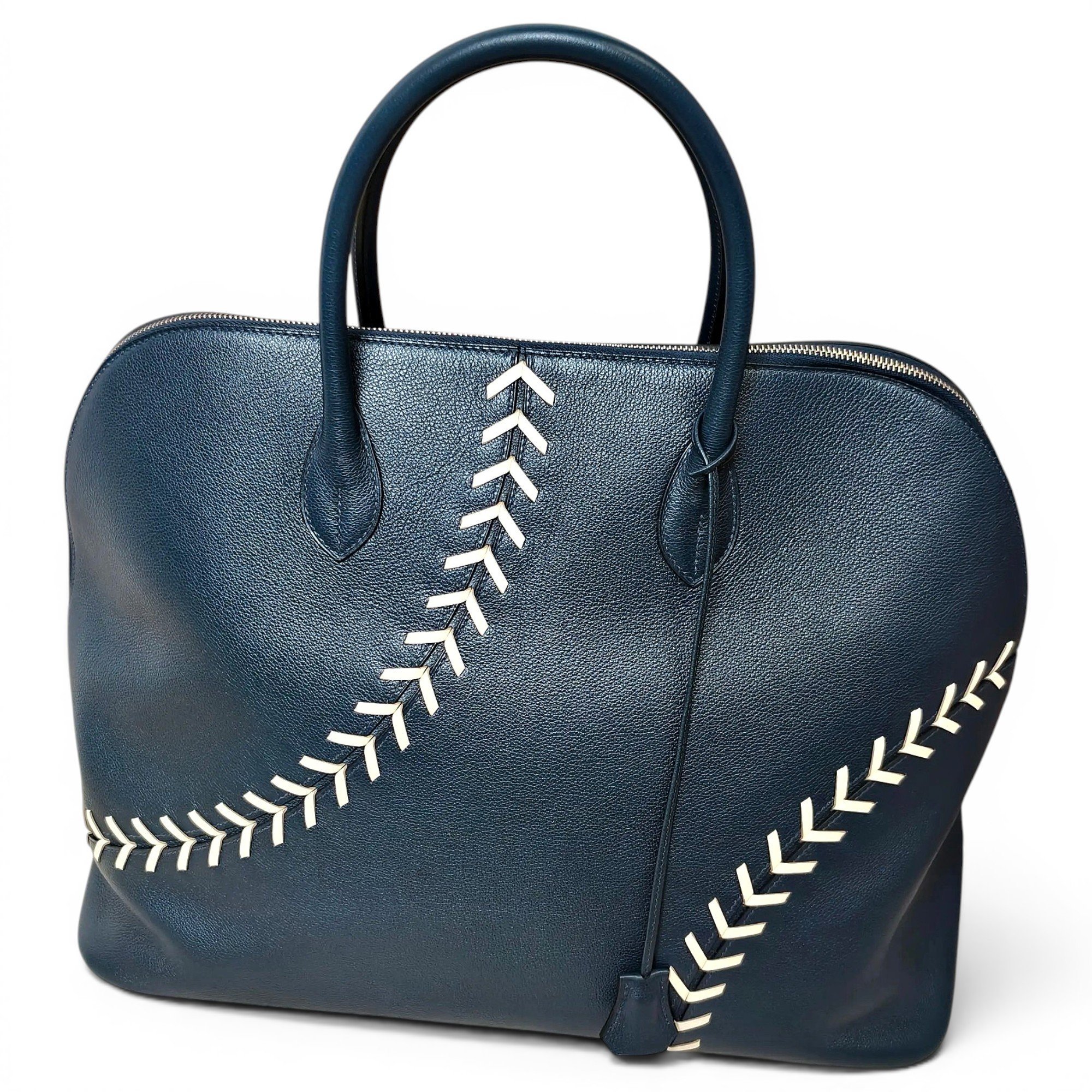 Bolide leather handbag