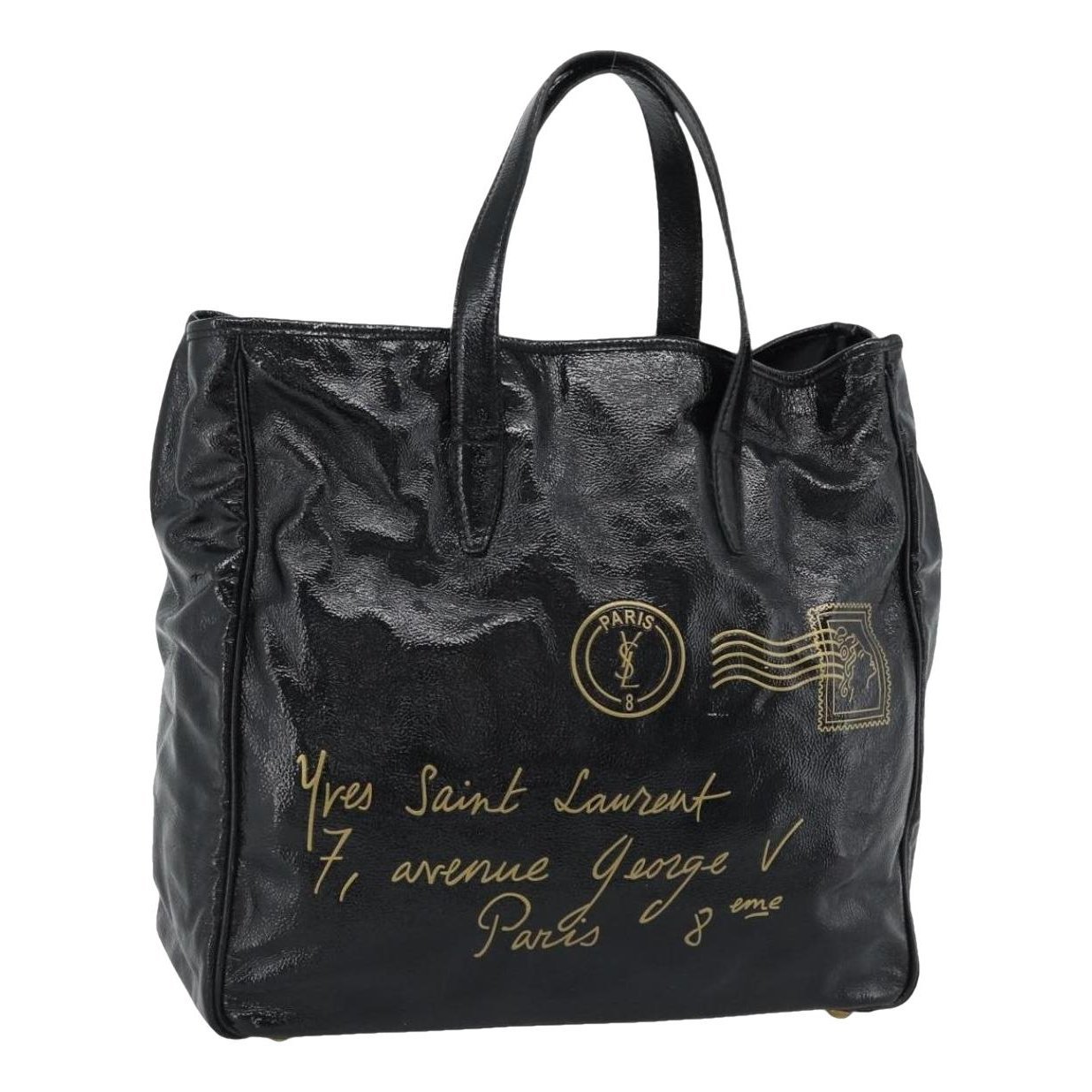 Leather tote