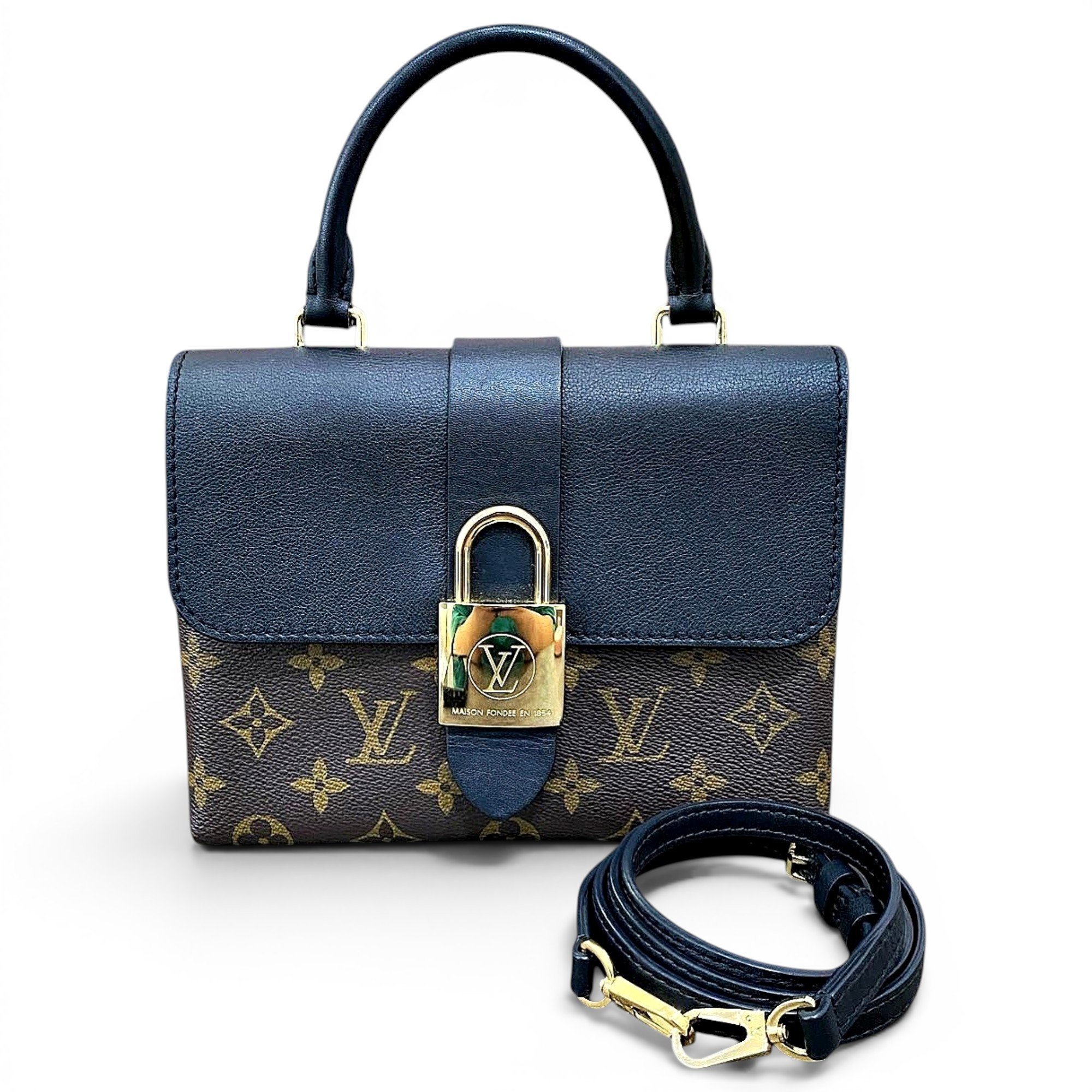 Locky BB leather handbag