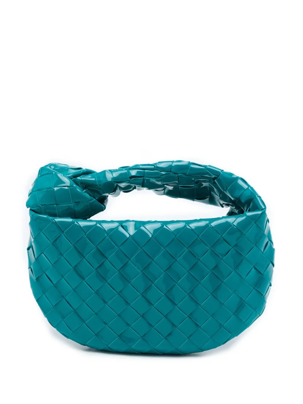 2012-2026 Mini Patent Intrecciato Jodie hobo bag