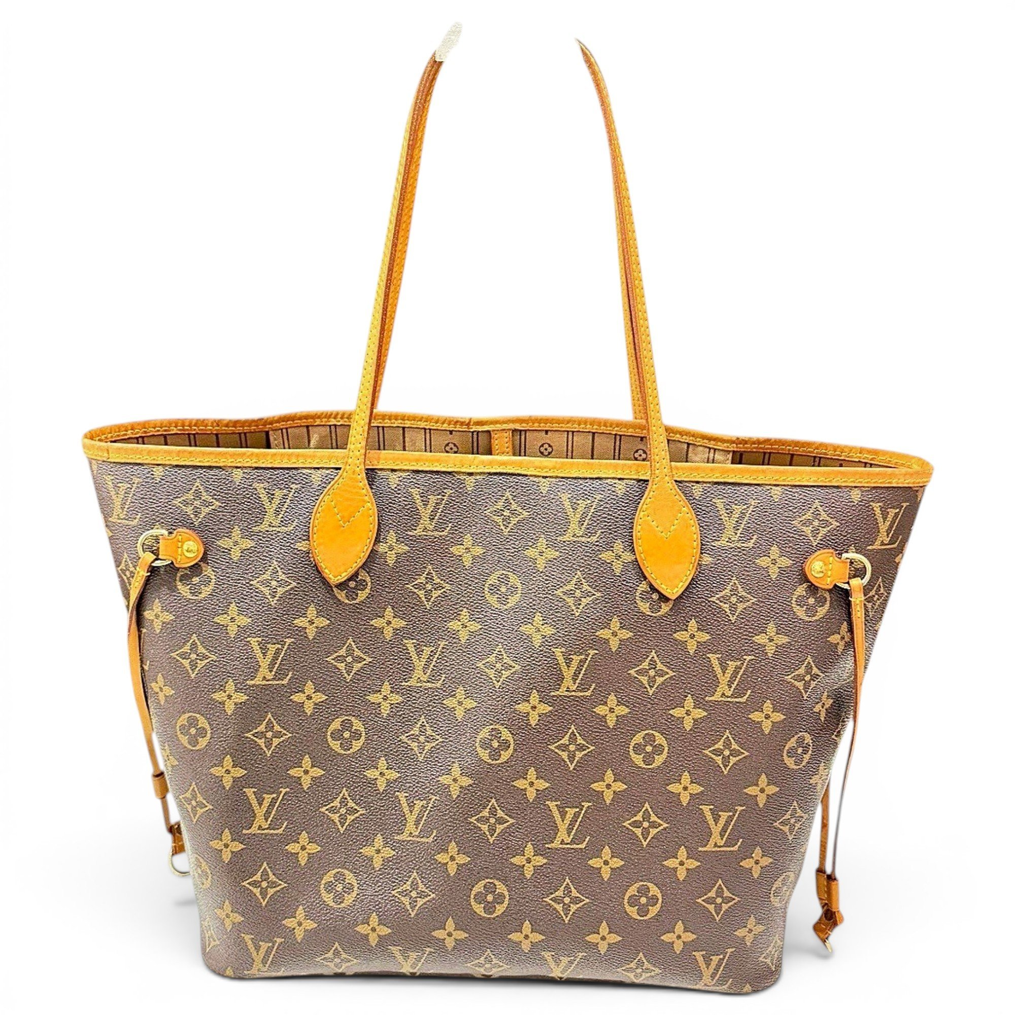 Neverfull leather tote