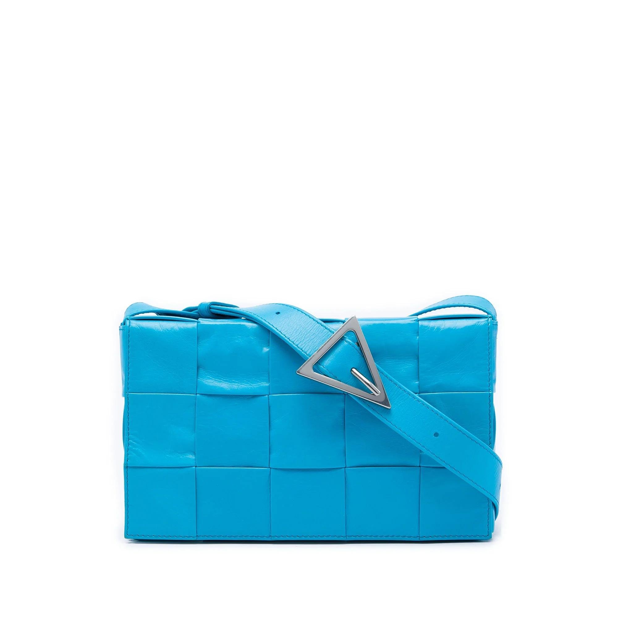 Cassette pony-style calfskin crossbody bag