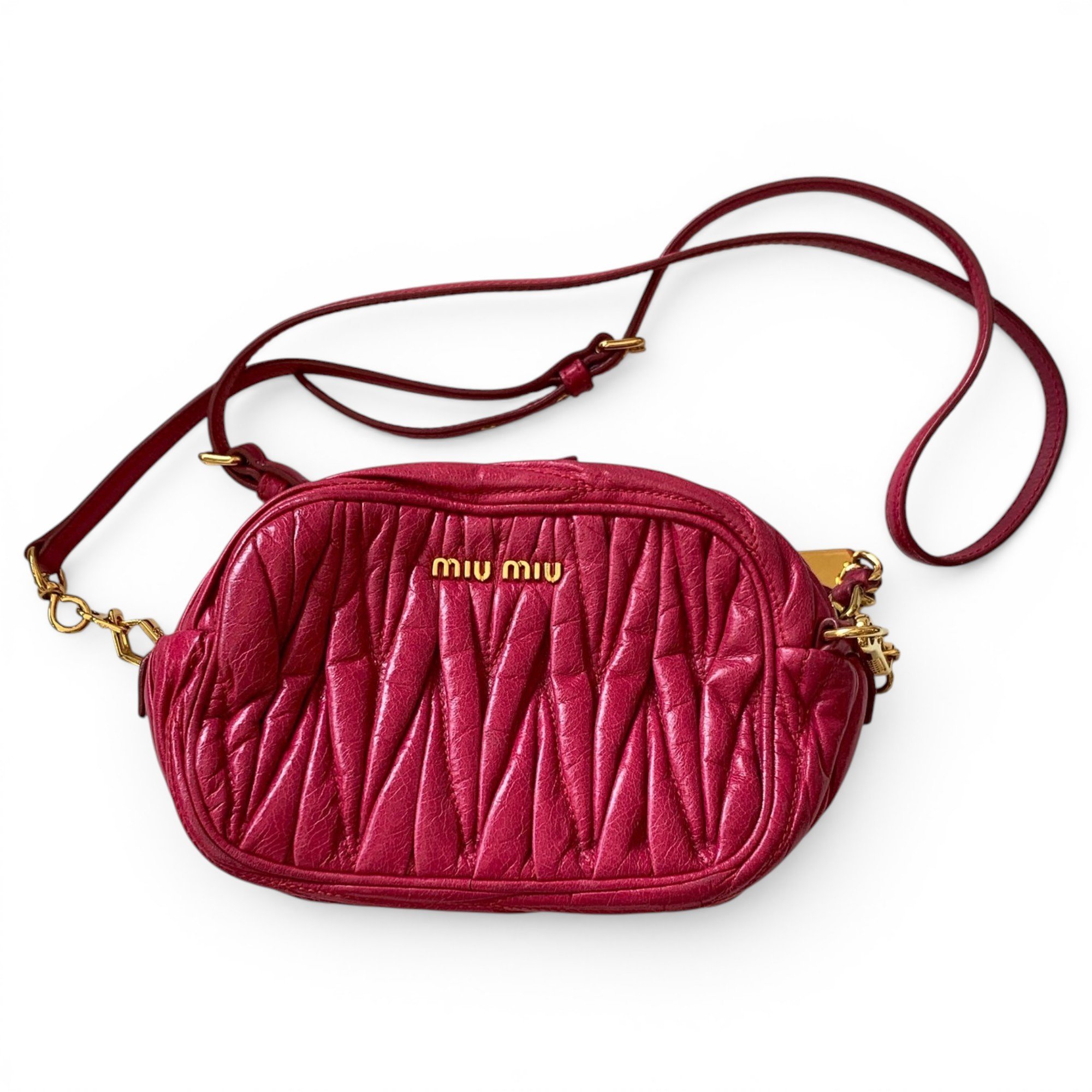 Leather crossbody bag