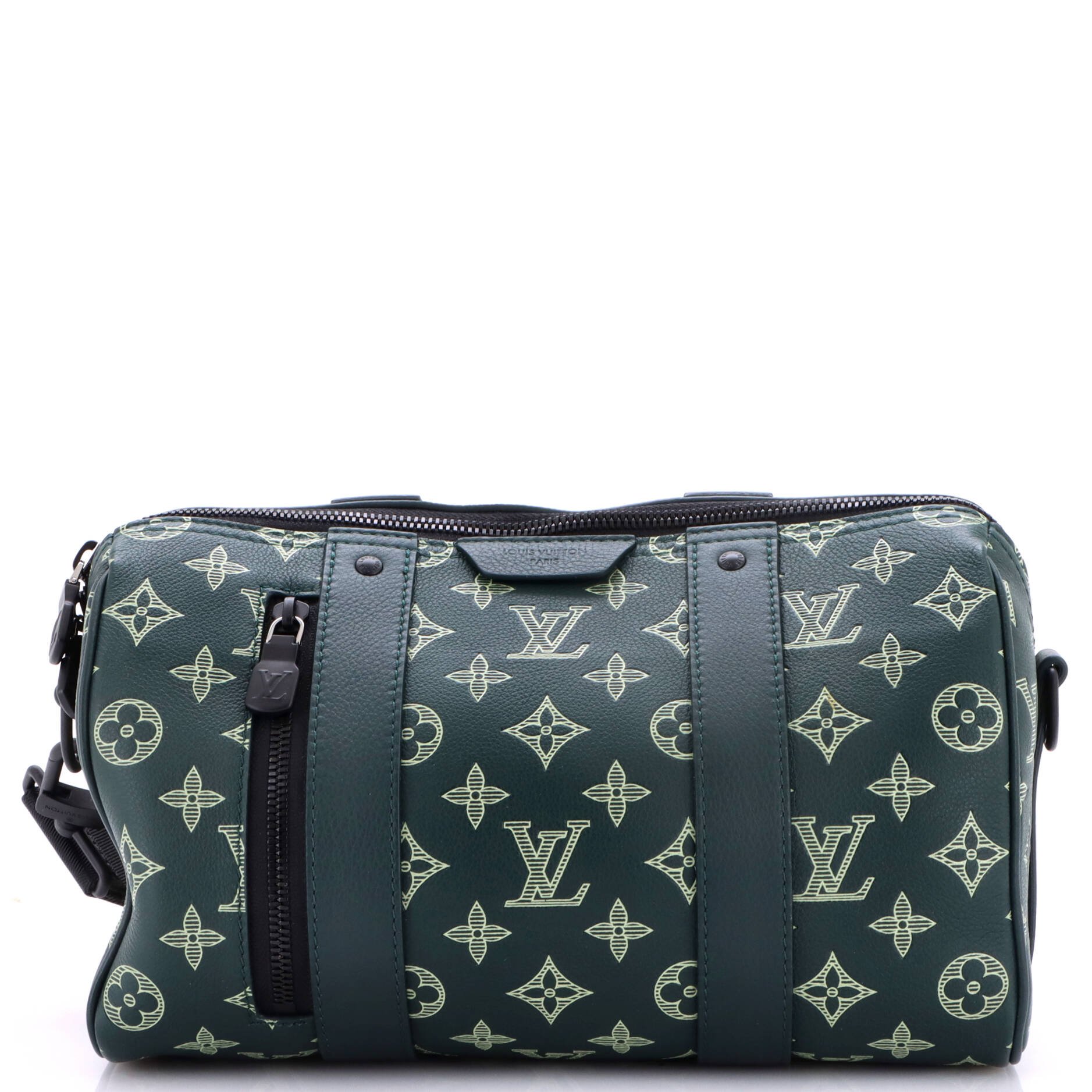 City Keepall Bag Monogram Shadow Leather