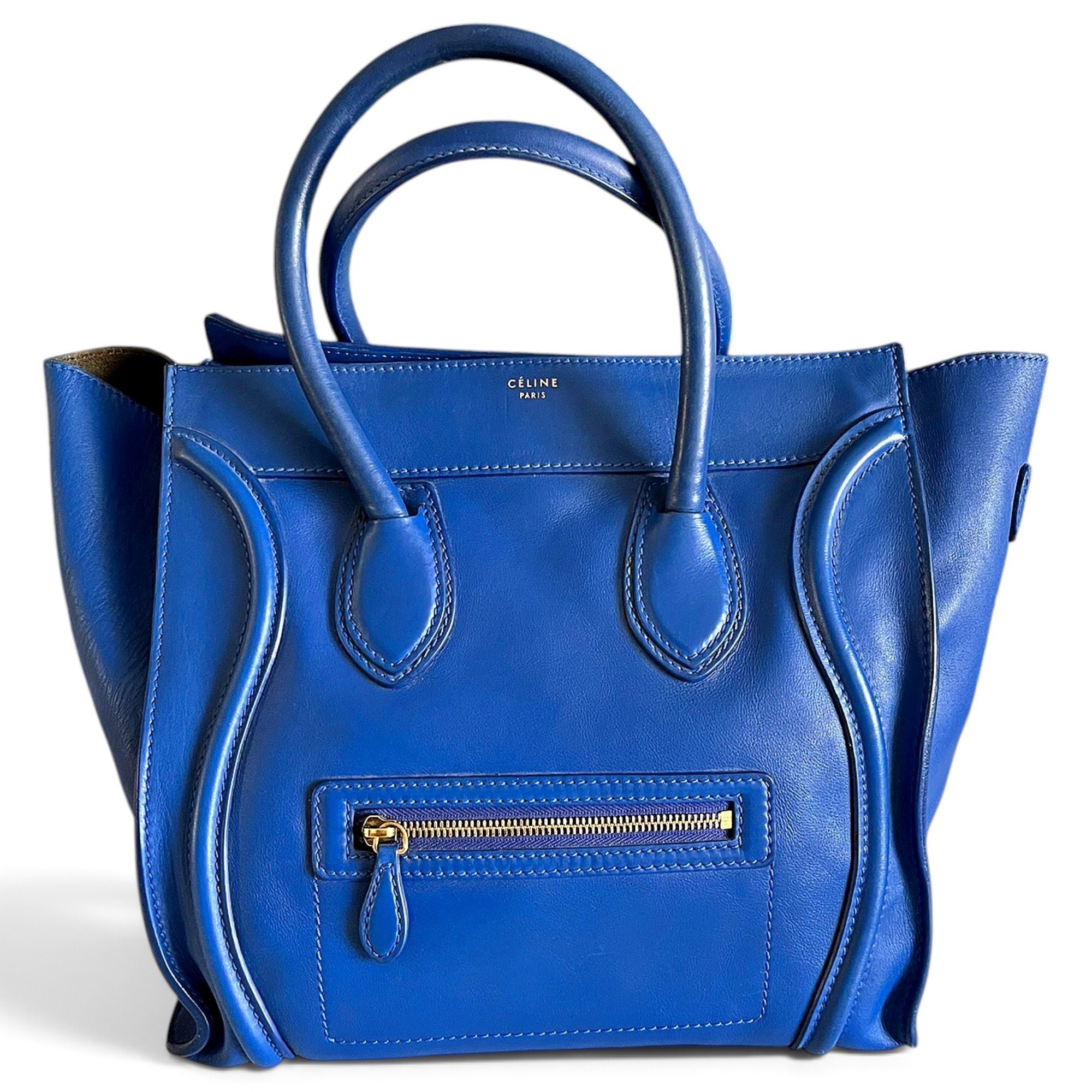 Luggage leather handbag