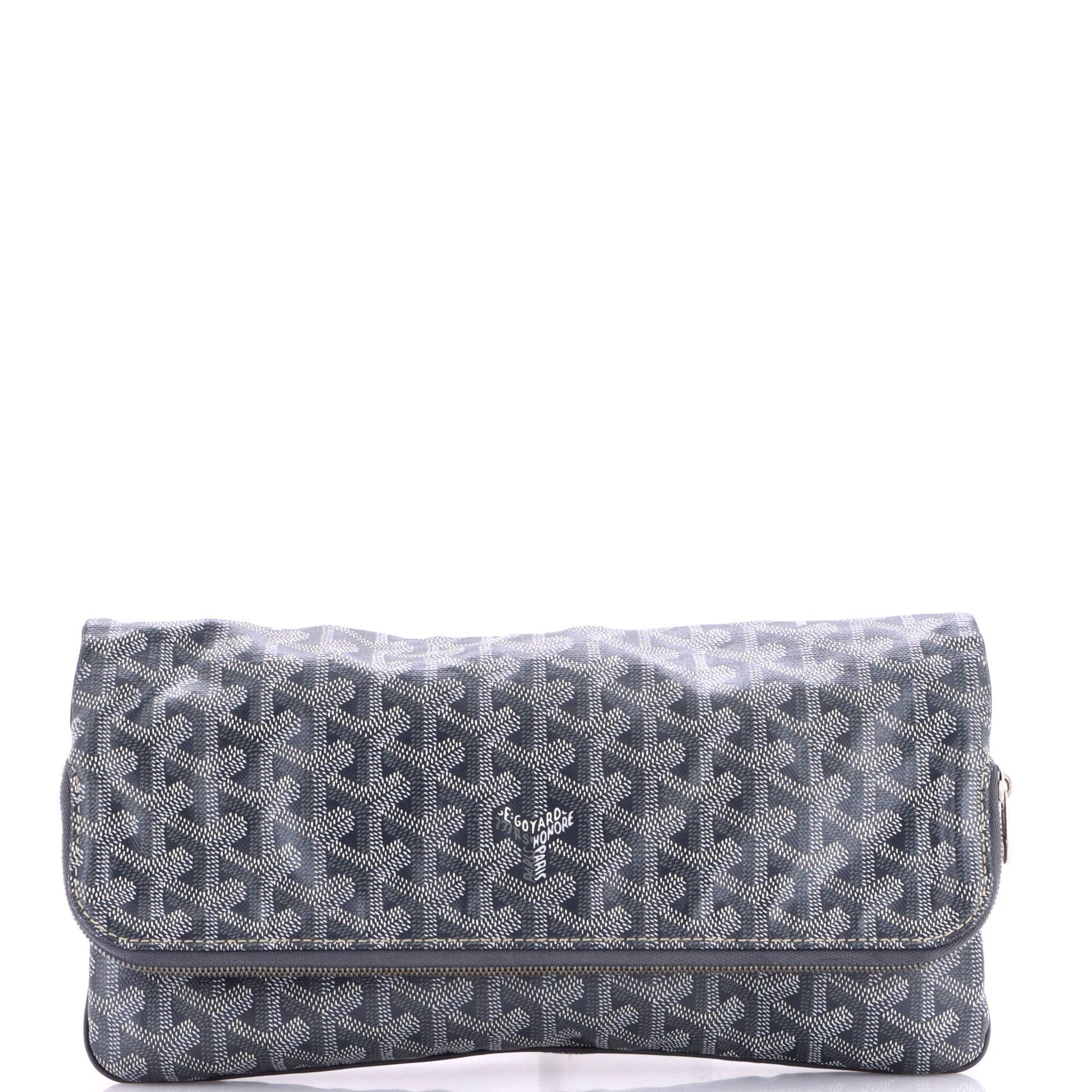Saint Marie Clutch Coated Canvas