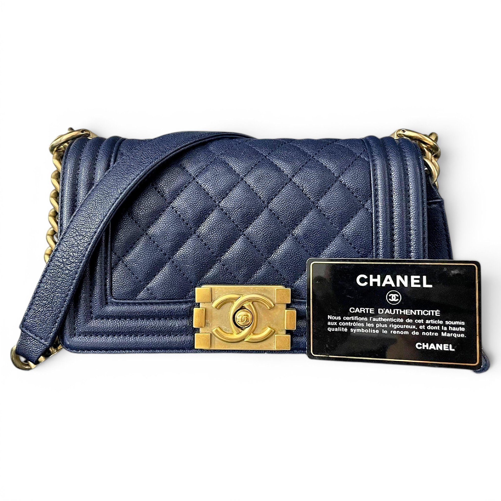 Boy leather handbag