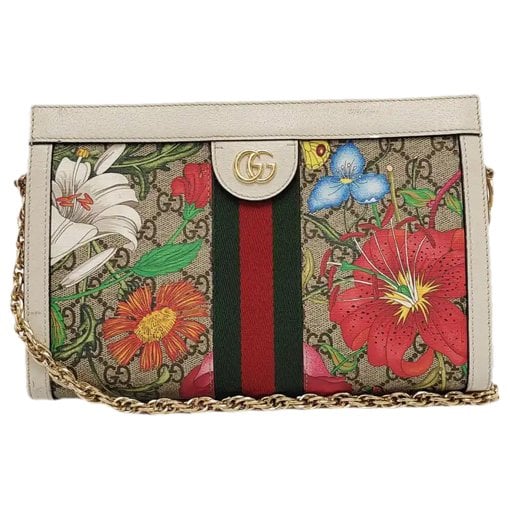 Ophidia leather handbag