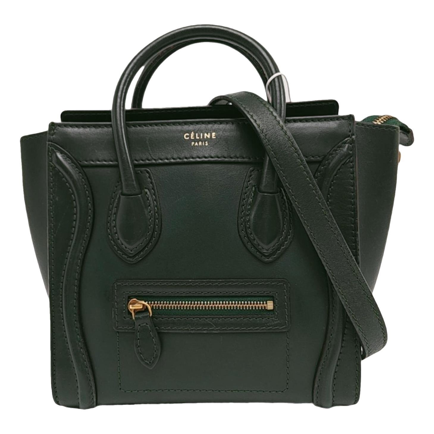 Luggage leather handbag
