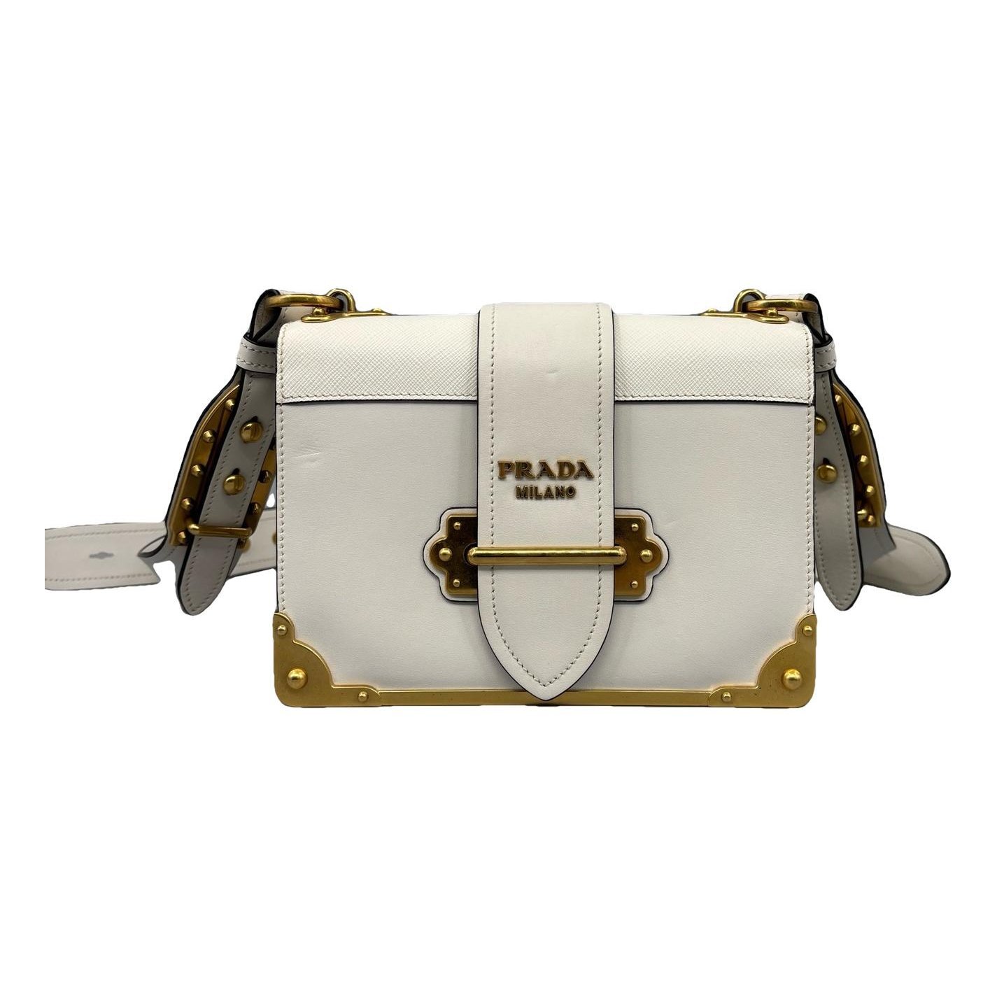 Cahier leather handbag