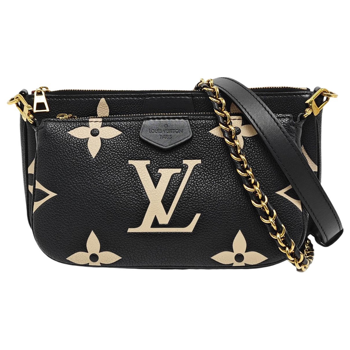 Maxi Multi Pochette Accessoires leather crossbody bag