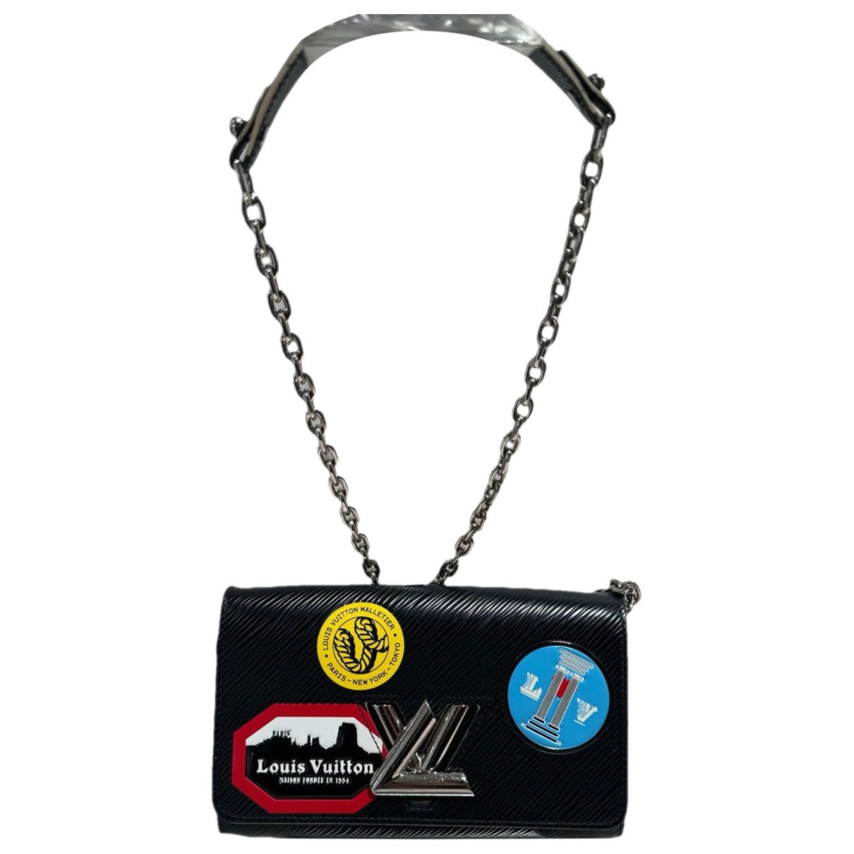 Twist Long Chain Wallet leather handbag