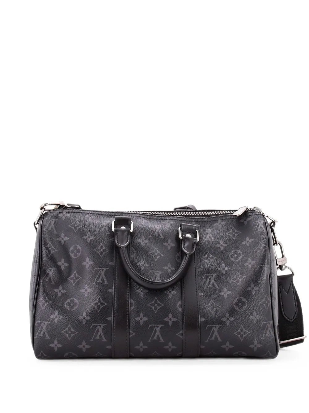 Keepall Bandouliere Bag Reverse Monogram Eclipse Canvas 35 travel bag