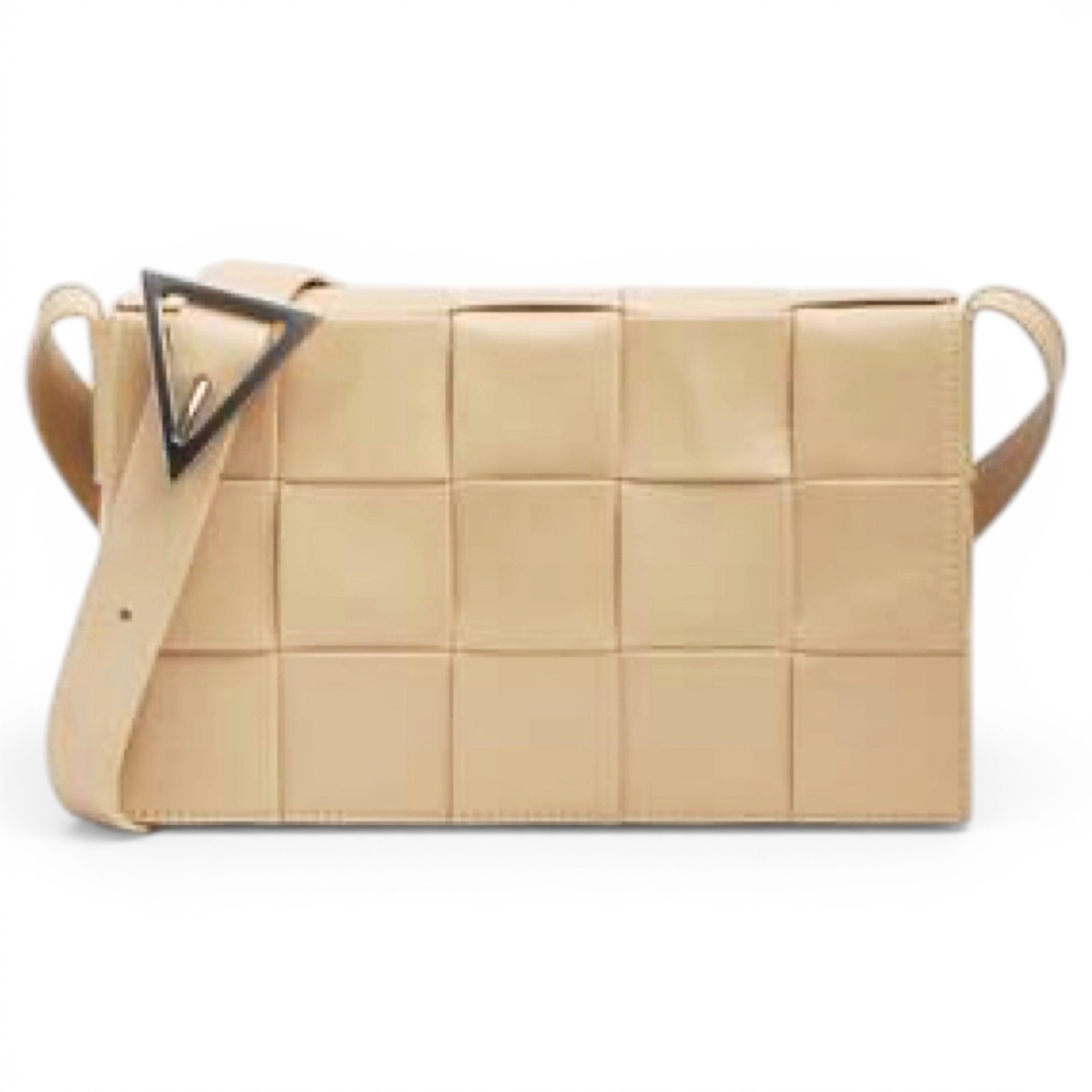 Cassette leather crossbody bag