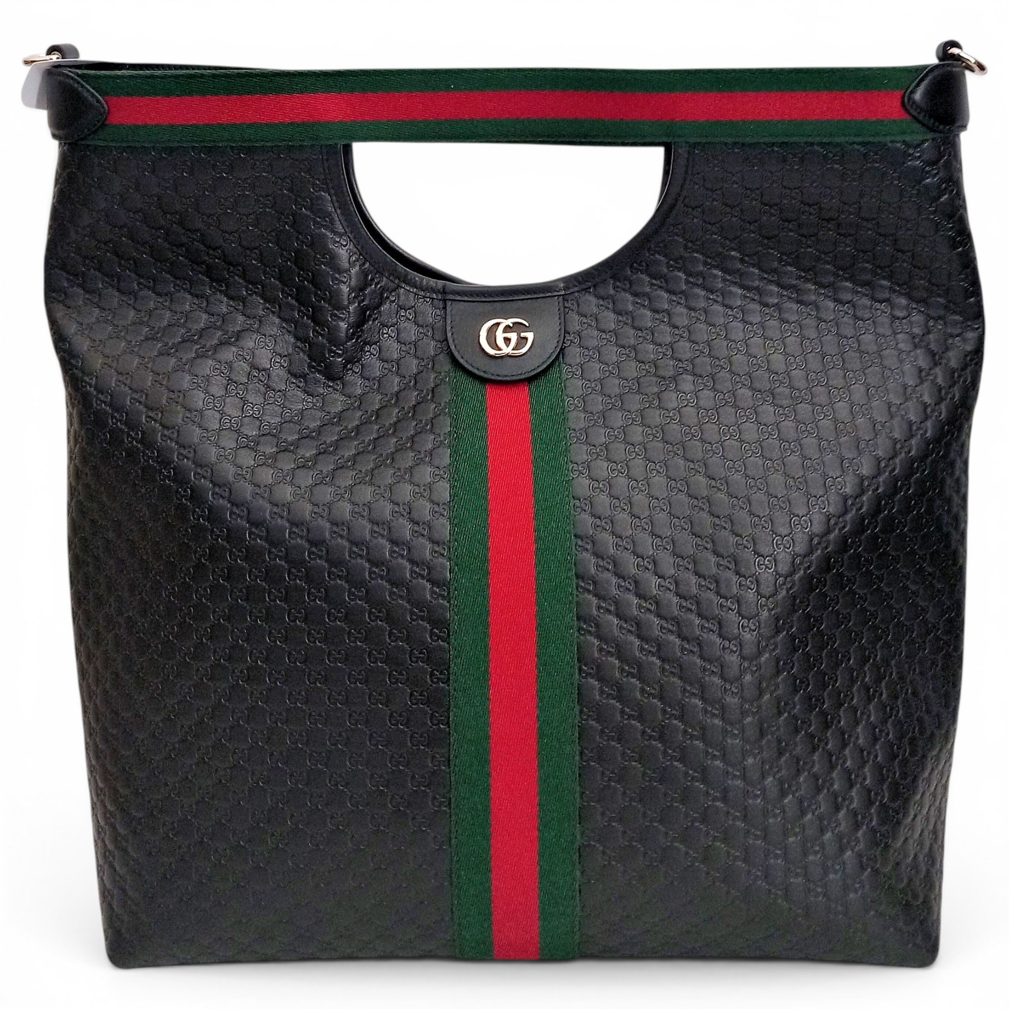 Gucci Giglio leather tote