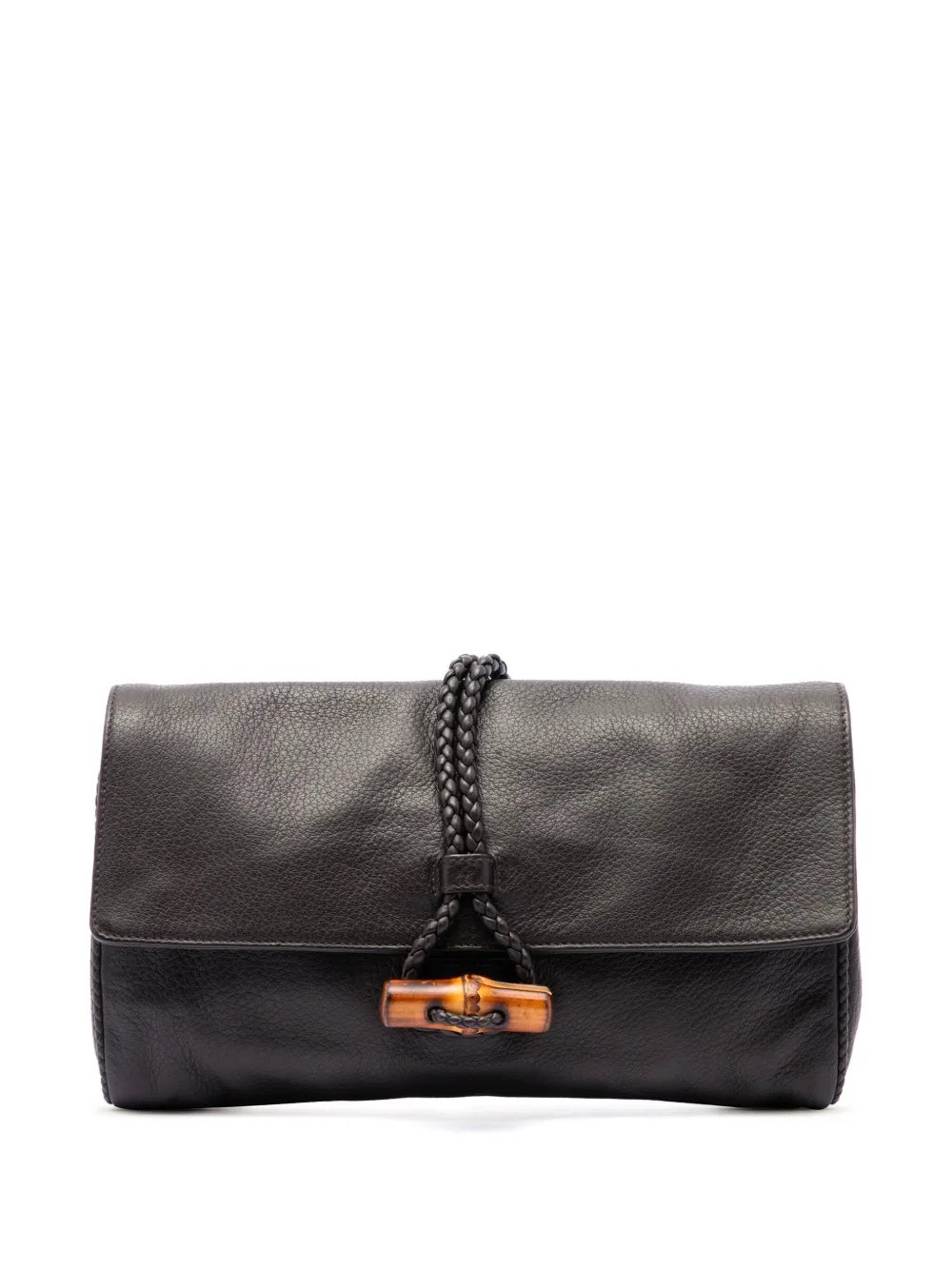 2016-2026 Calfskin Bamboo Hip clutch bag