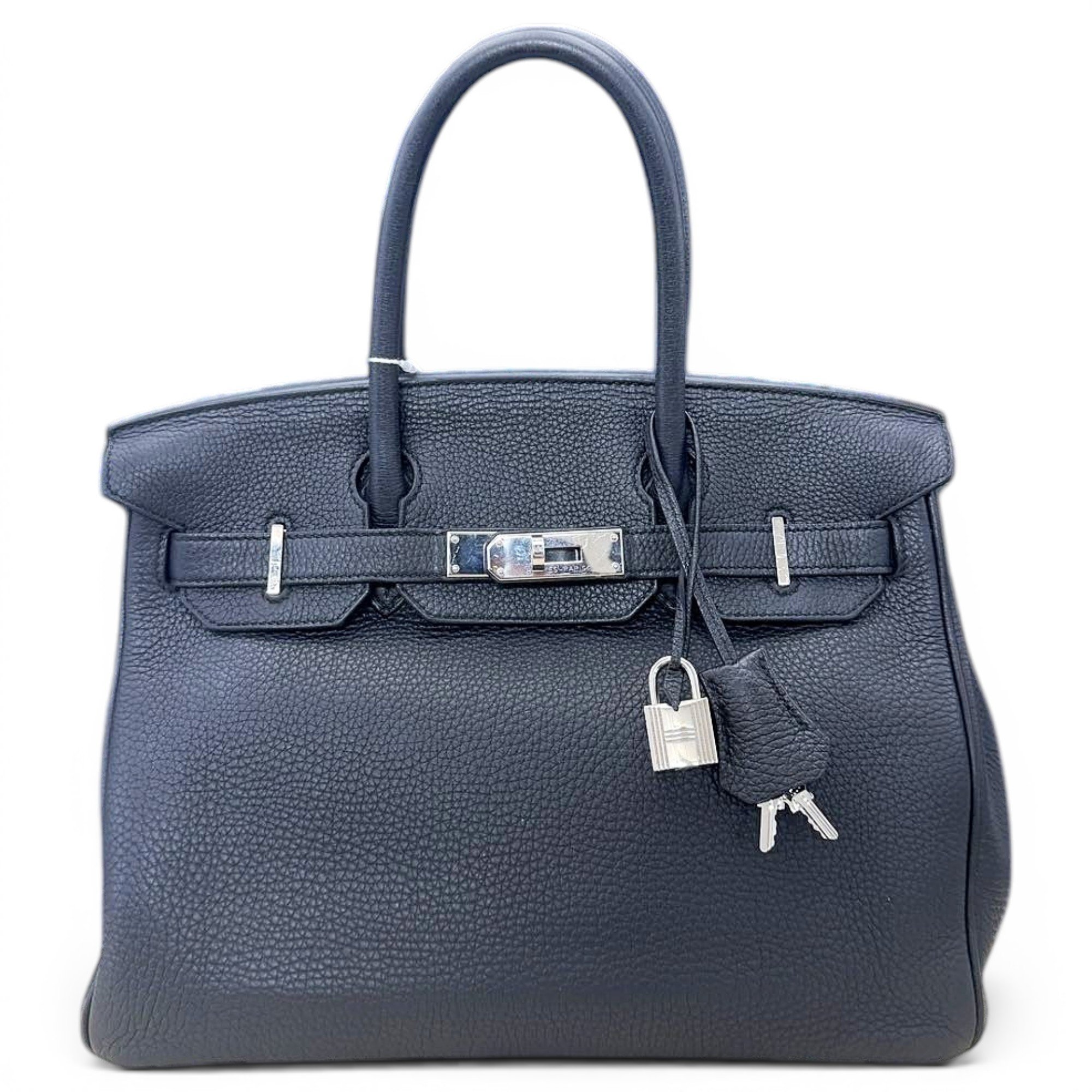 Birkin 30 leather handbag