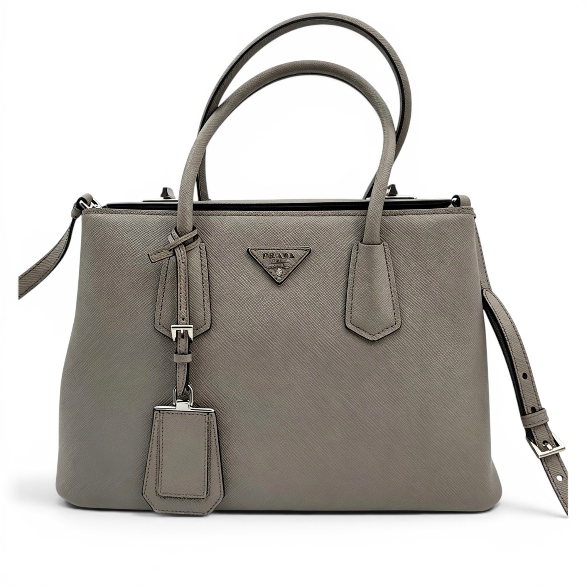 Galleria leather handbag