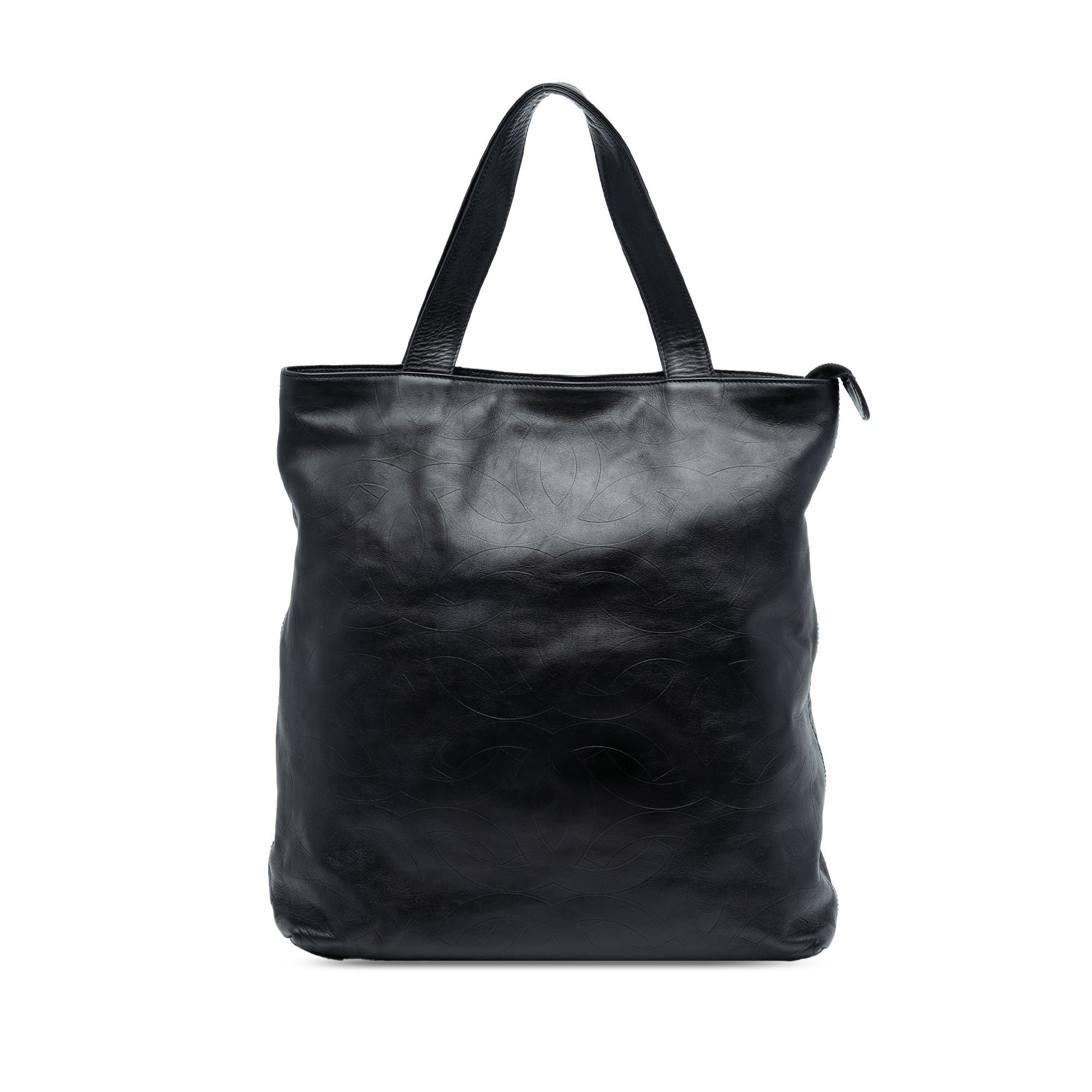 Leather tote