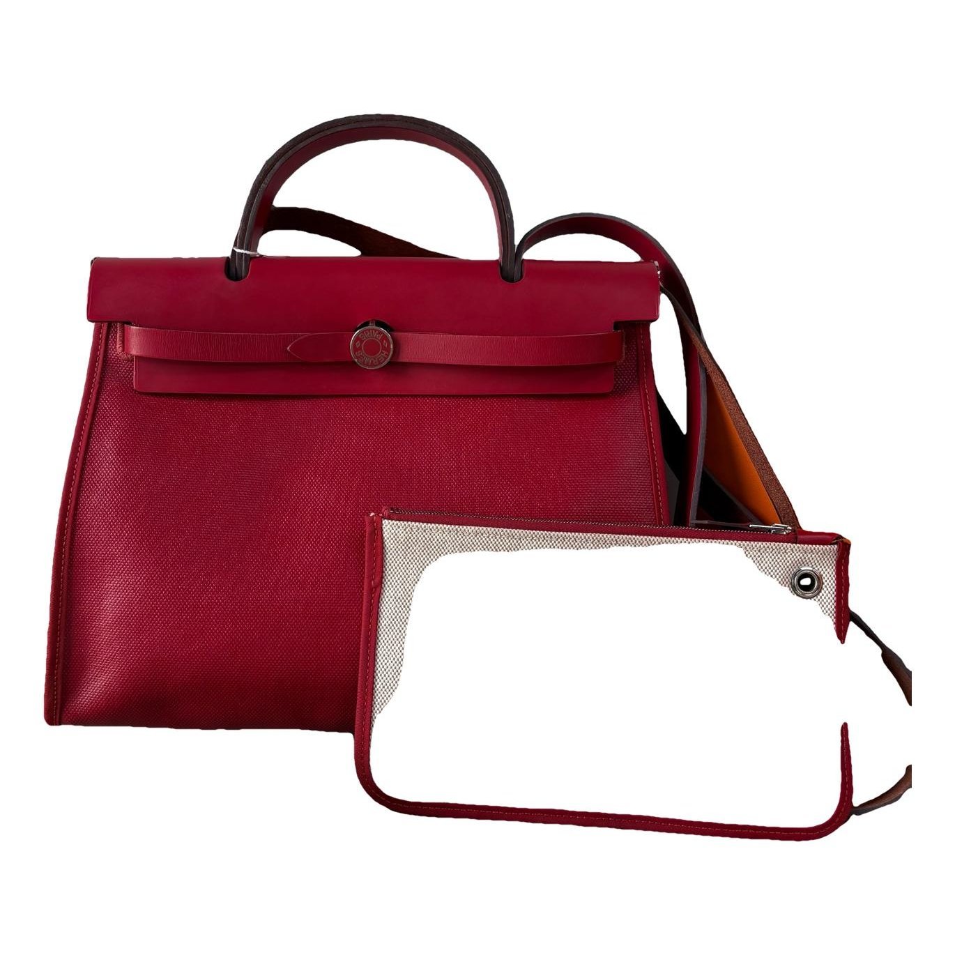 Hermes Herbag Handbag Beige 2019