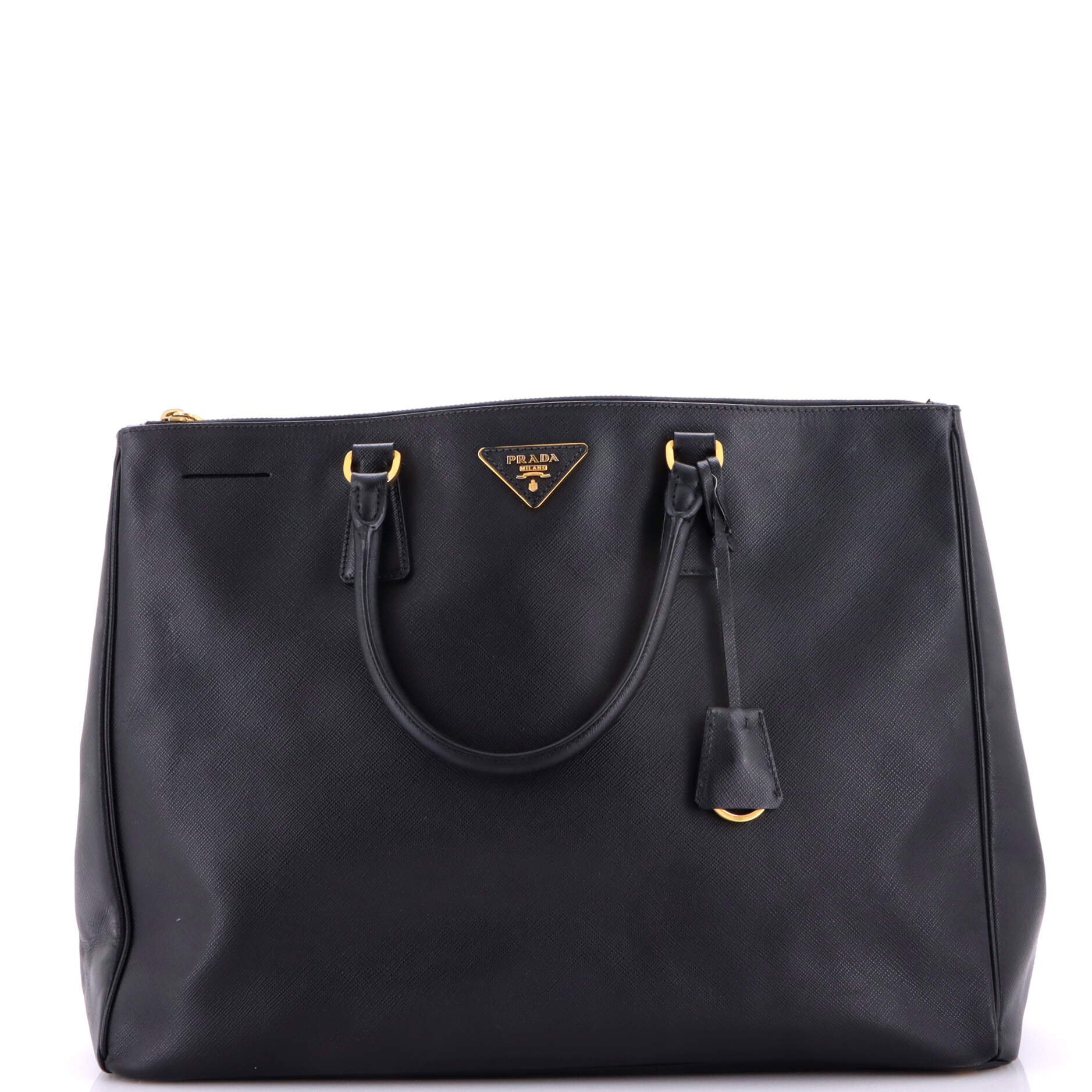 Leather tote