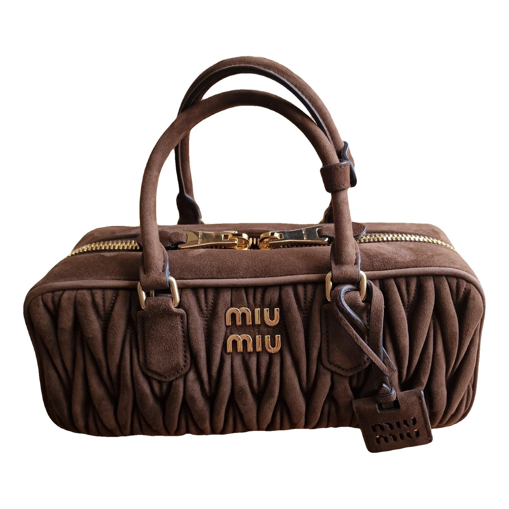Arcadie leather handbag
