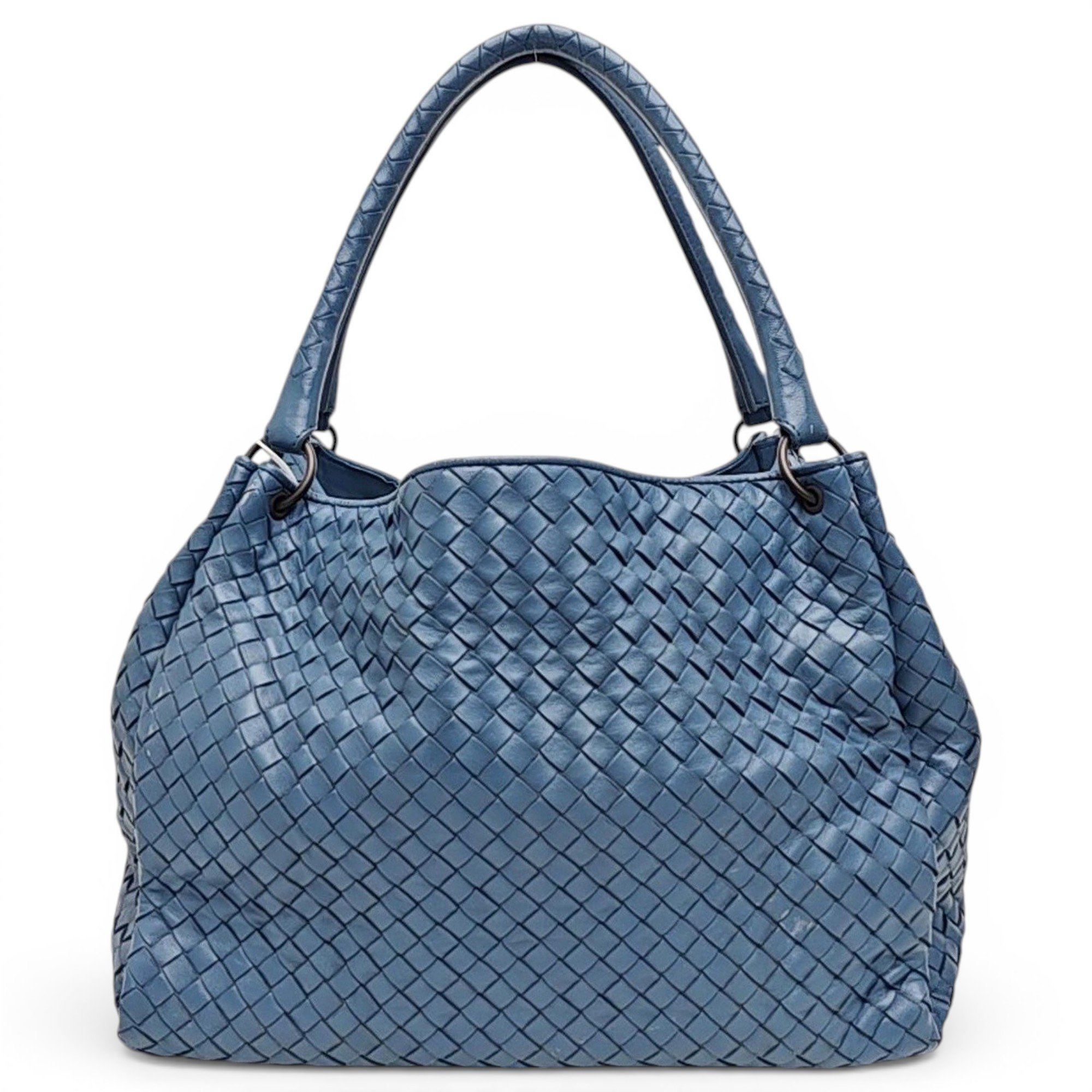 Parachute leather handbag